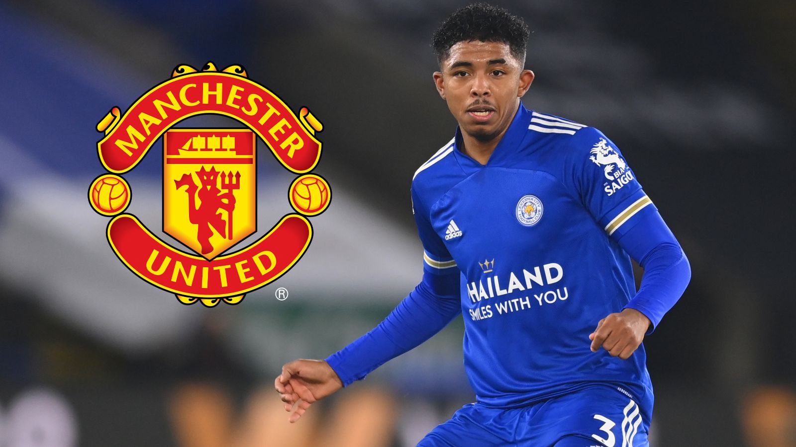 Wesley Fofana Man Utd GFX