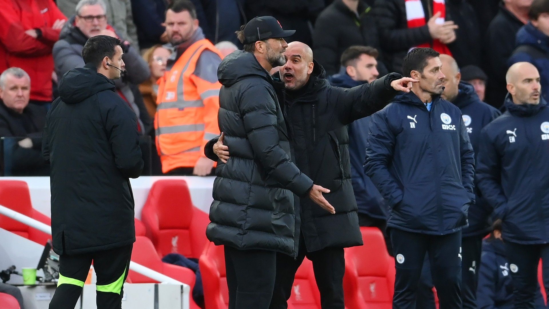 Pep Guardiola Jurgen Klopp 2022-23