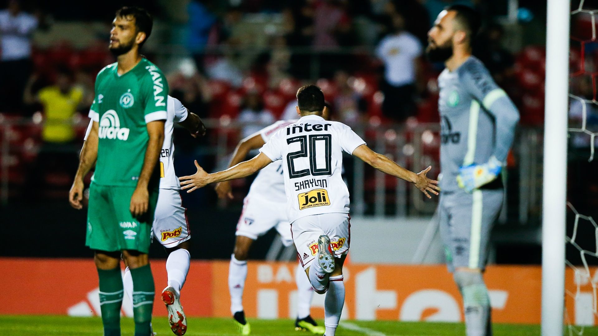 Shaylon São Paulo Chapecoense Campeonato Brasileiro 19082018