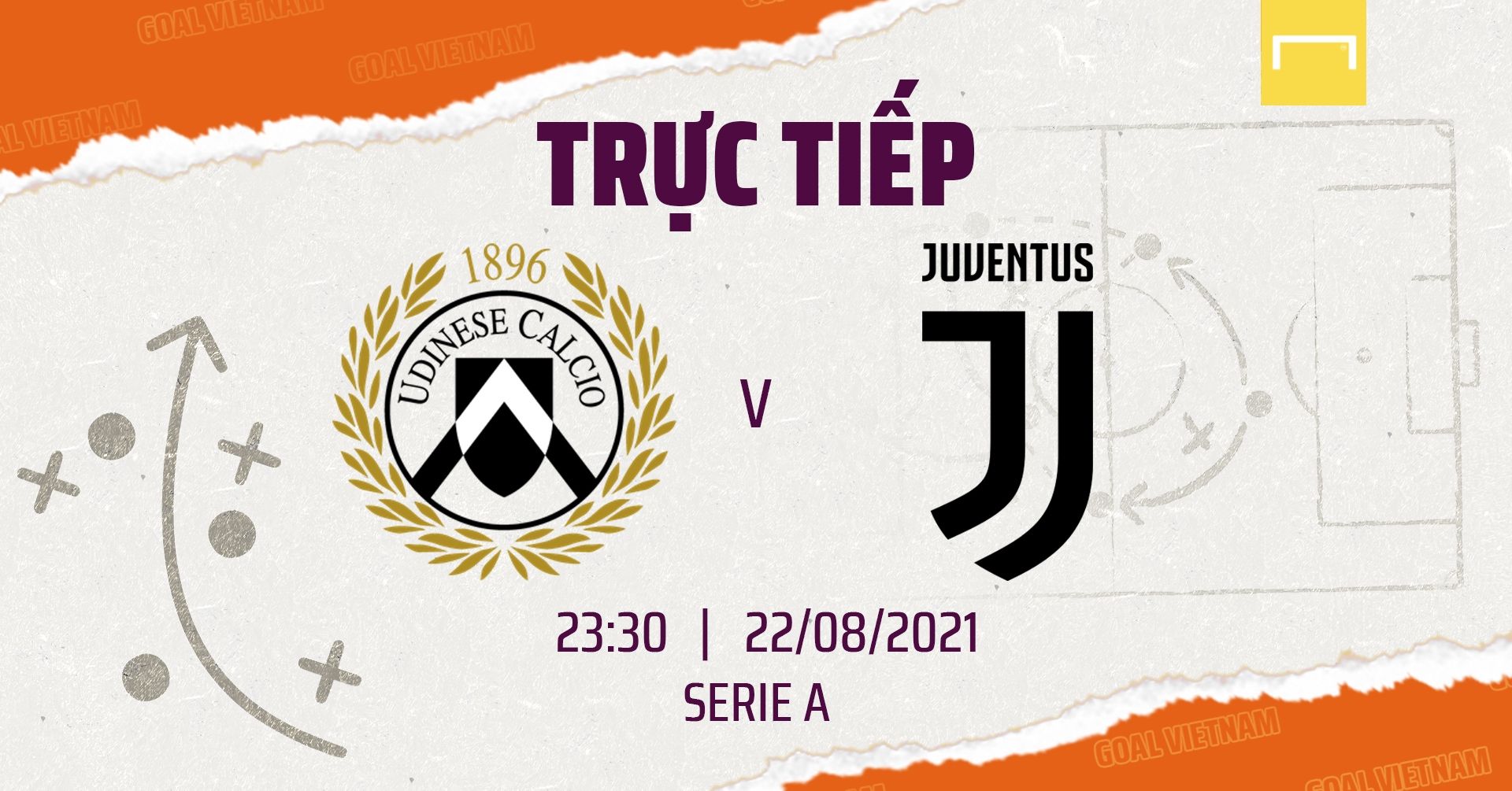 Live Udinese vs Juventus Serie A 2021/22 GFX