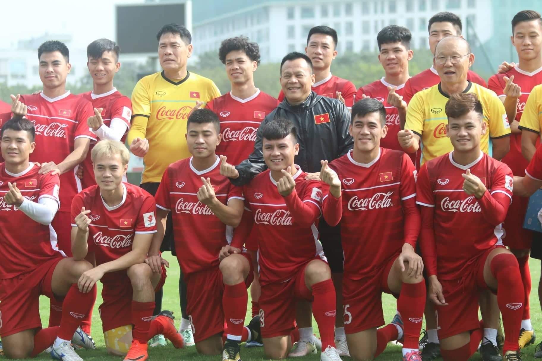 Vietnam training Asian Cup 2019