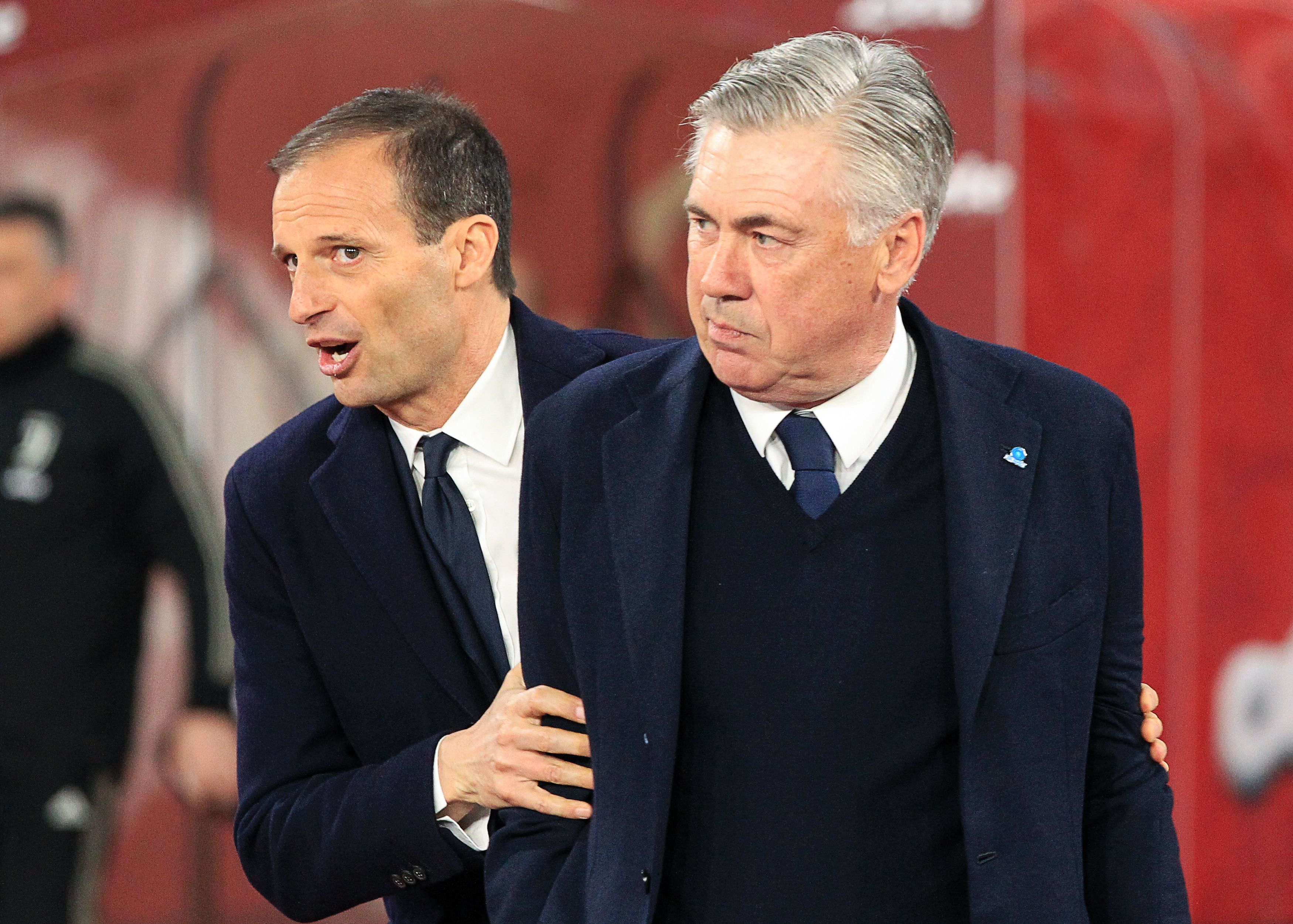 Massimiliano Allegri Carlo Ancelotti