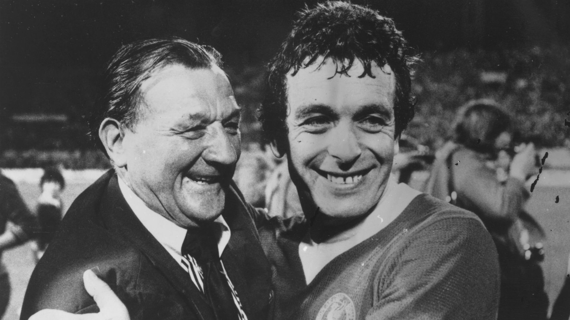 Bob Paisley Ian Callaghan Liverpool European Cup 1977