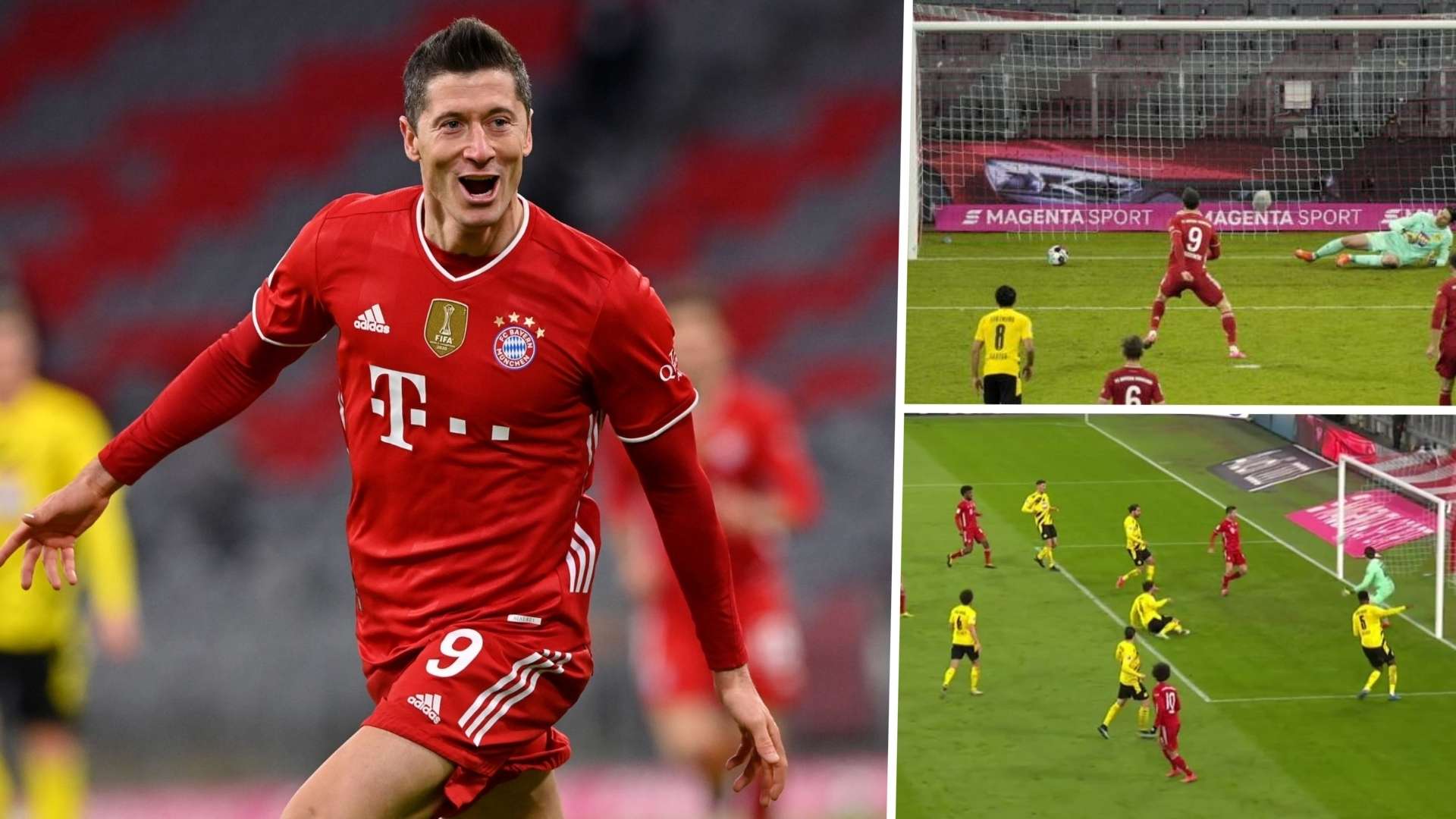 Lewandowski Bayern Munich Borussia Dortmund