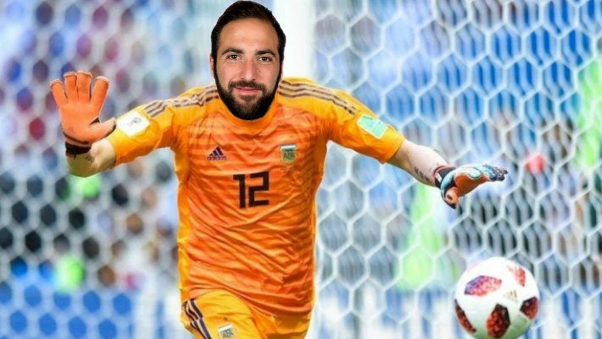 meme armani higuain