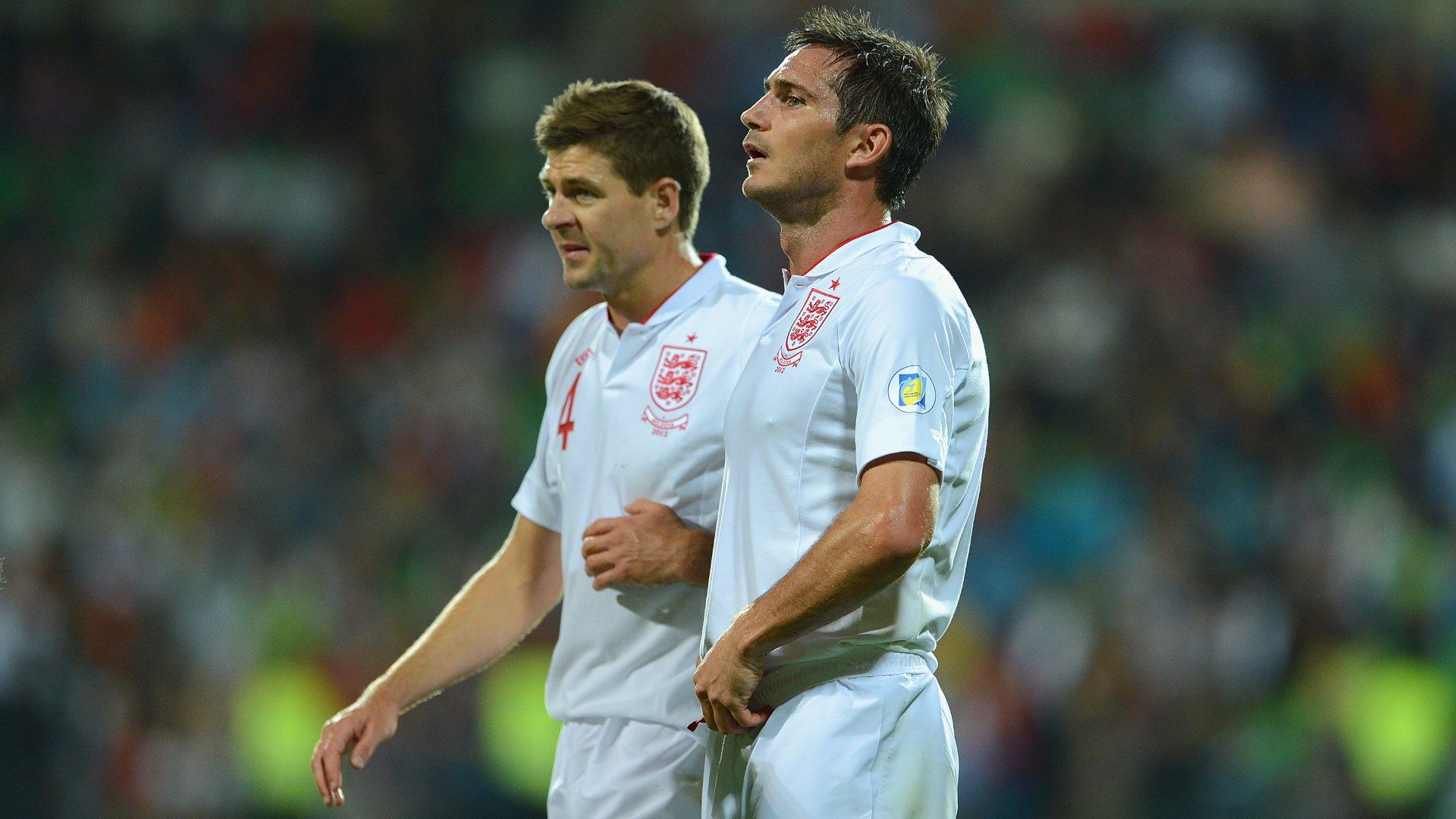 Steven Gerrard Frank Lampard England