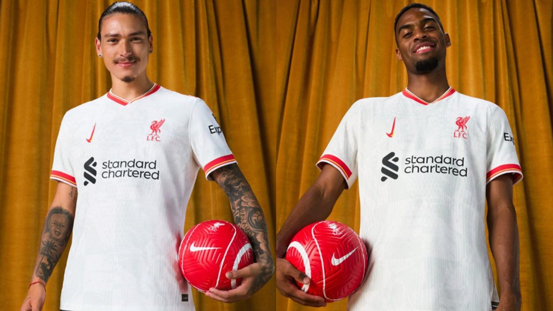 Darwin Nunez Ryan Gravenberch Liverpool 3rd kit