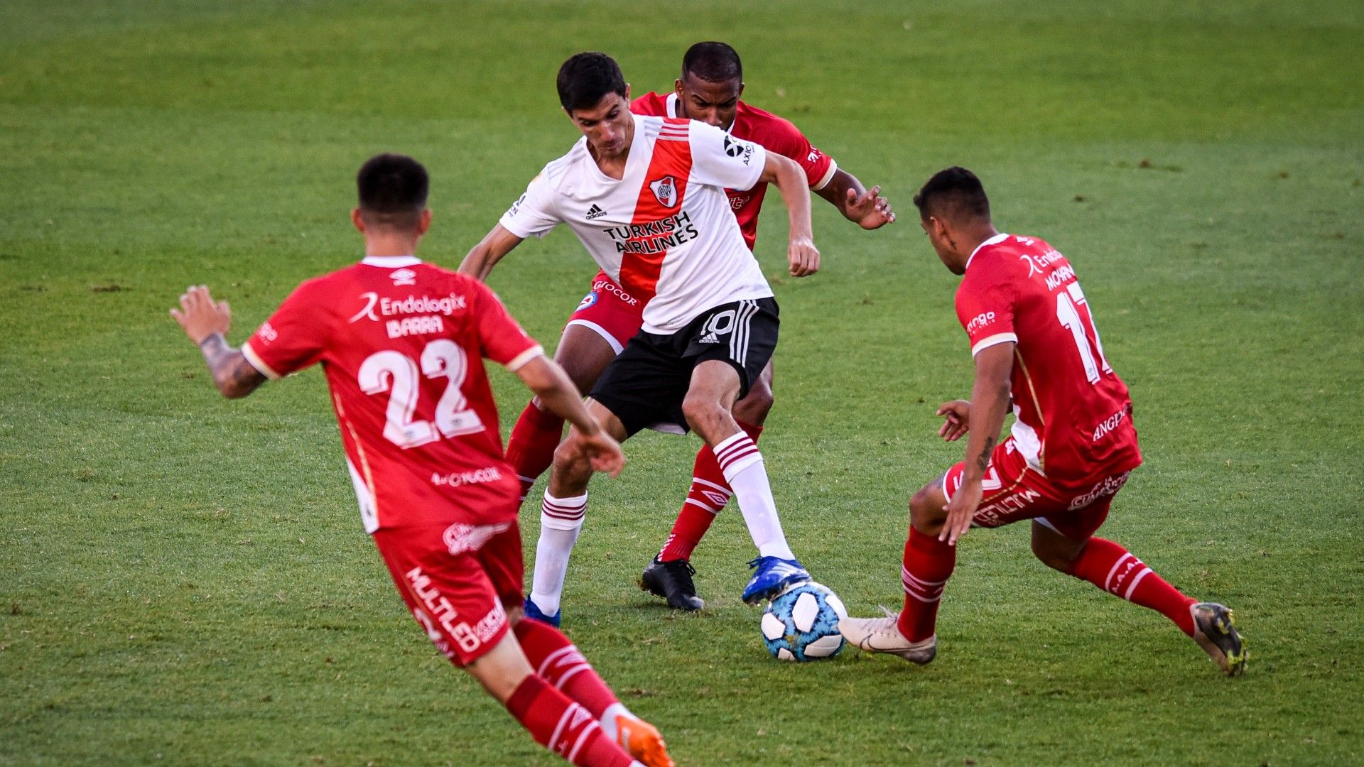 Nacho Fernandez River Argentinos Copa Liga Profesional 13122020