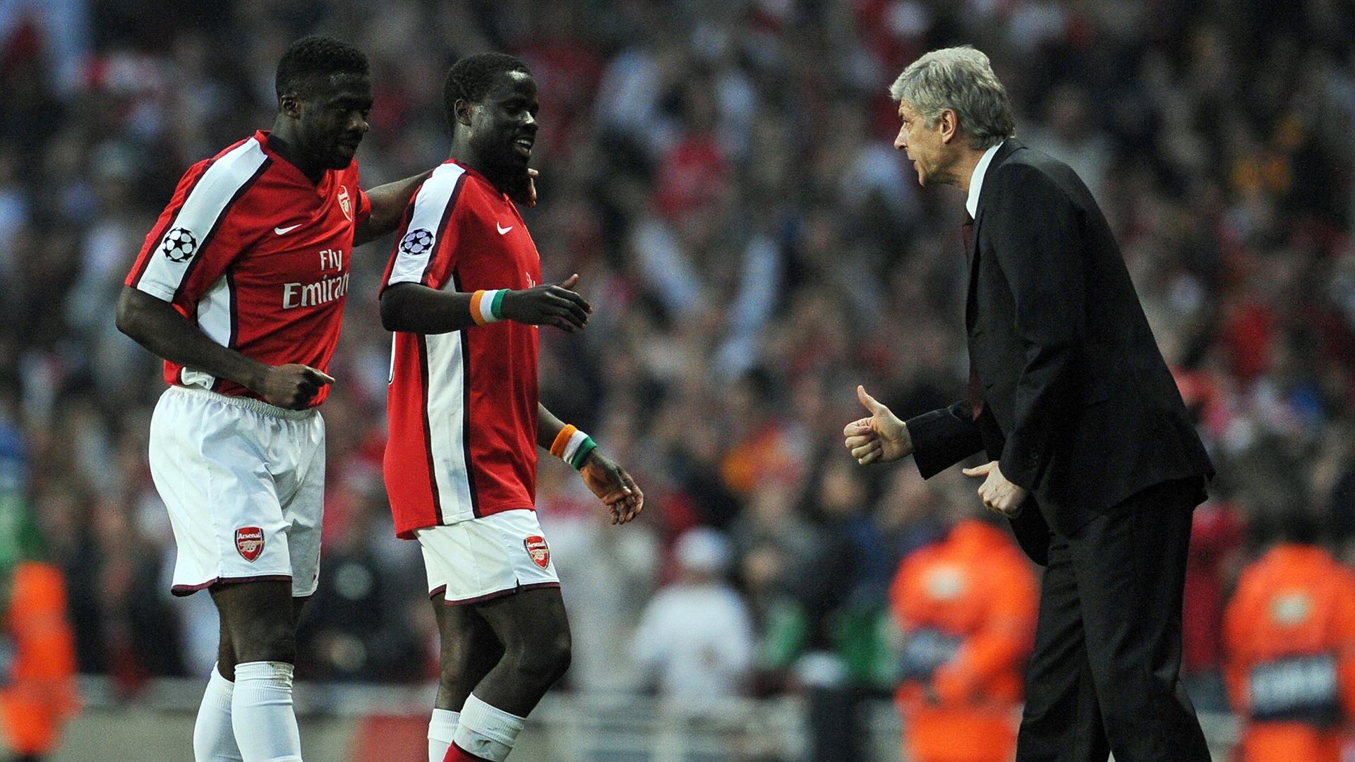 Arsene Wenger Arsenal Villarreal 2009