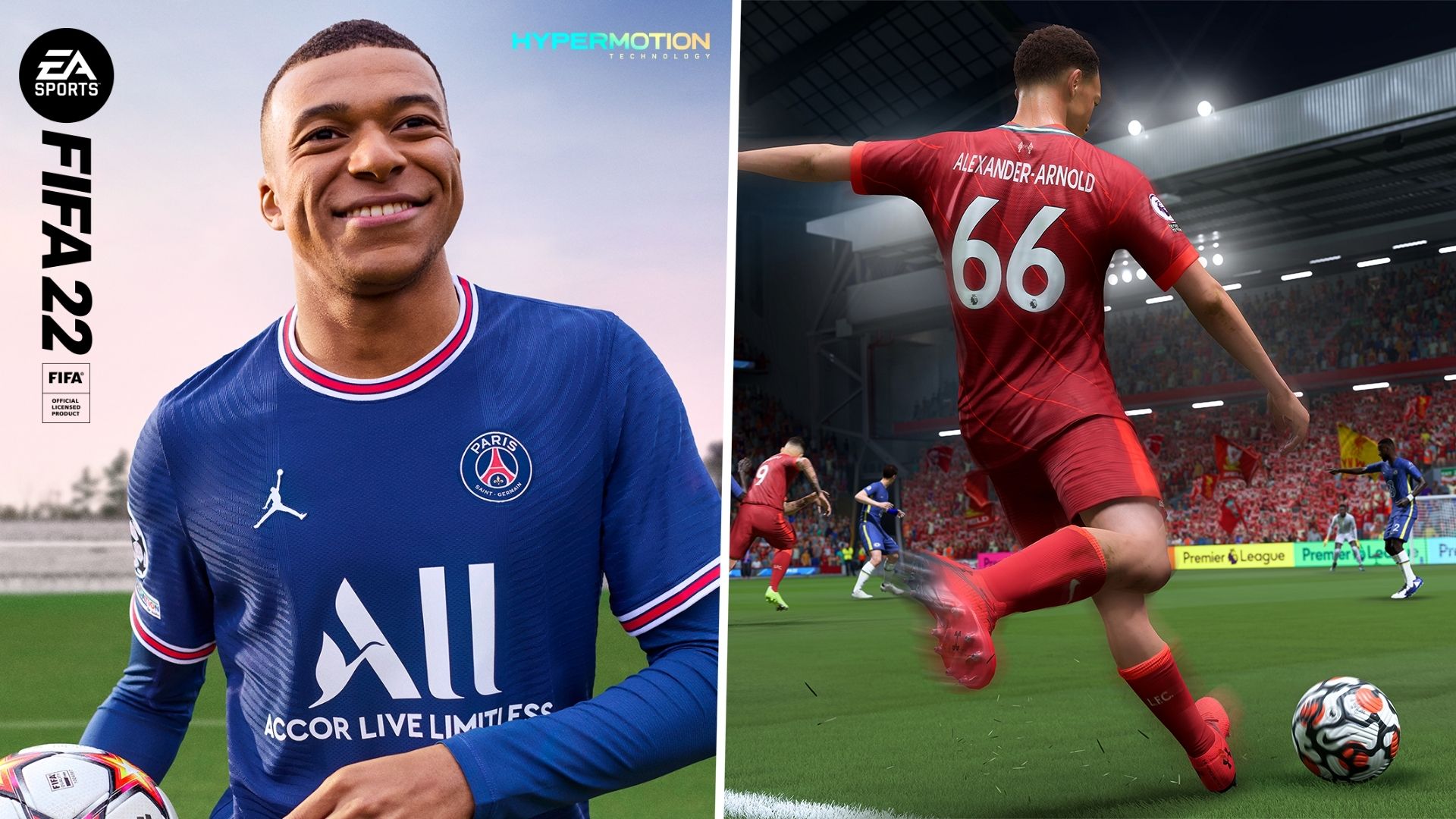 FIFA 22 Mbappe Alexander-Arnold Composite