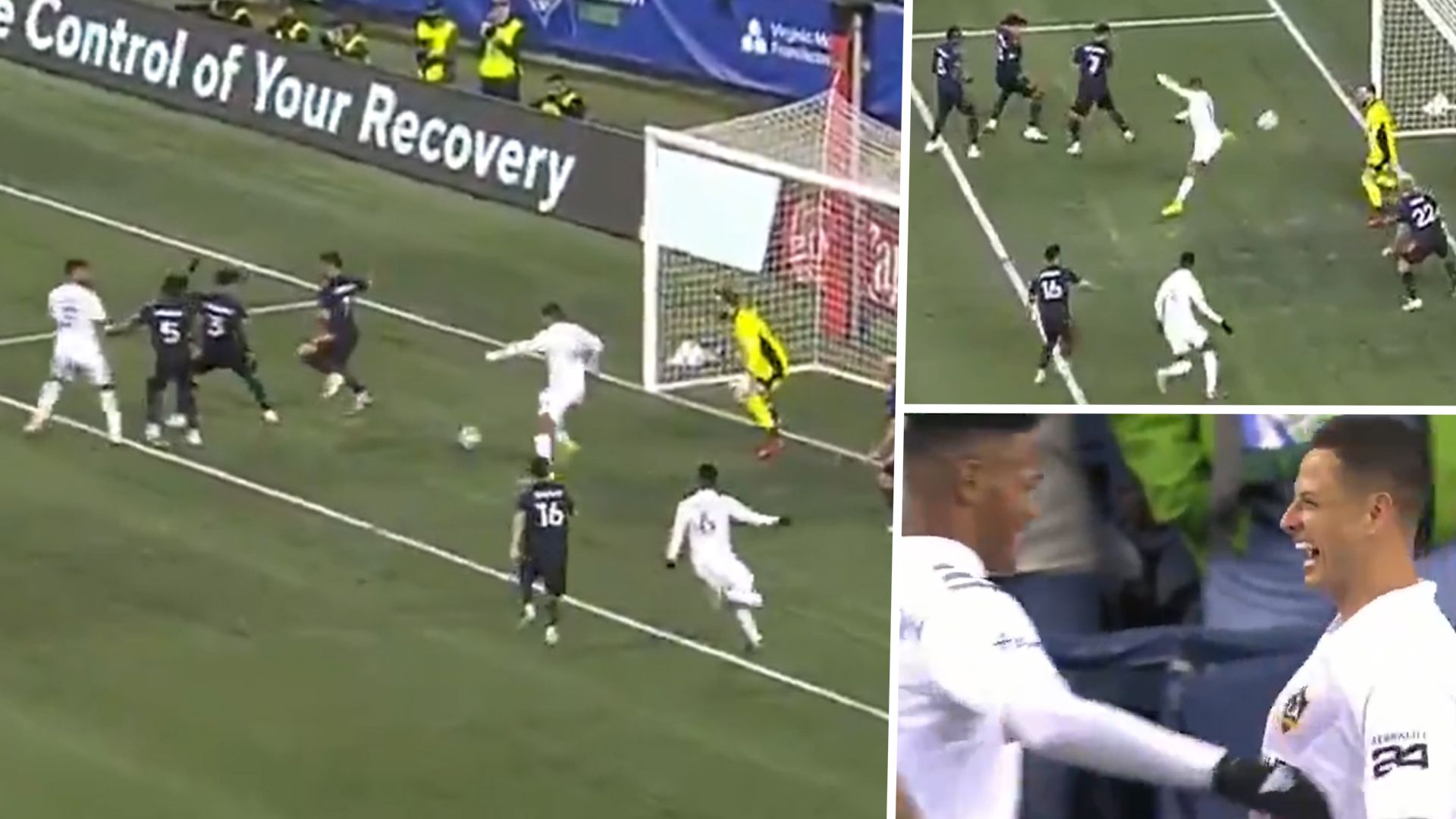 Gol Chicharito LA Galaxy Seattle Sounders MLS 2021