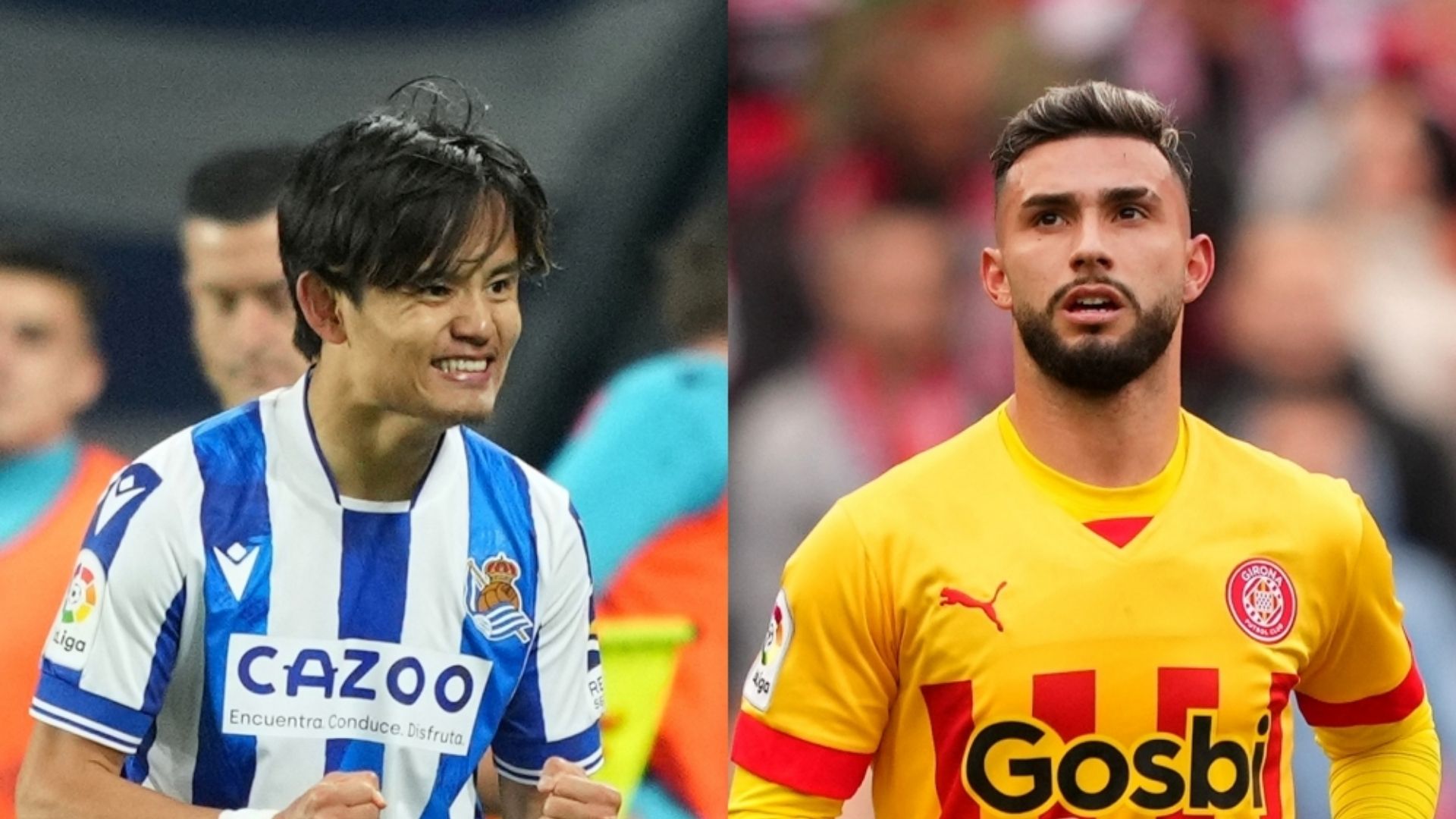 Takefusa Kubo Real Sociedad Valentin Castellanos Girona