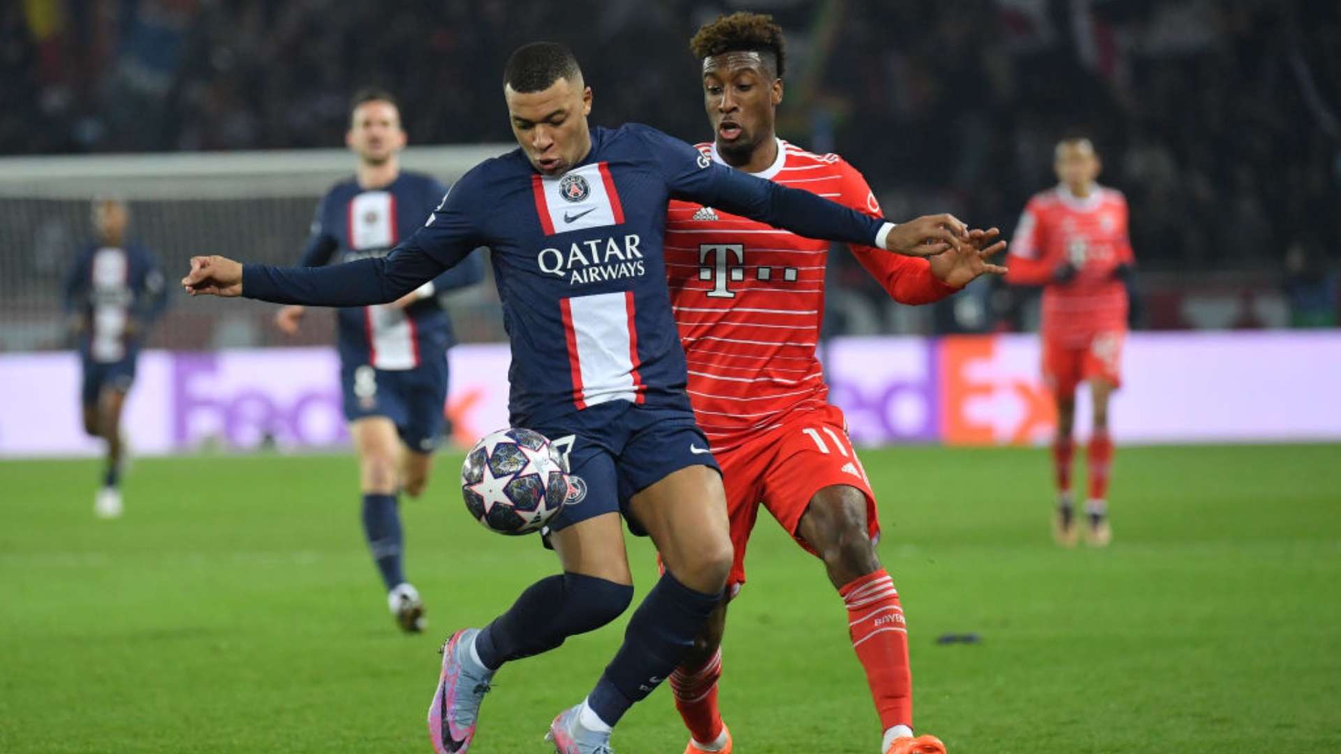 Mbappe Coman Psg Bayern Champions League 2022 2023