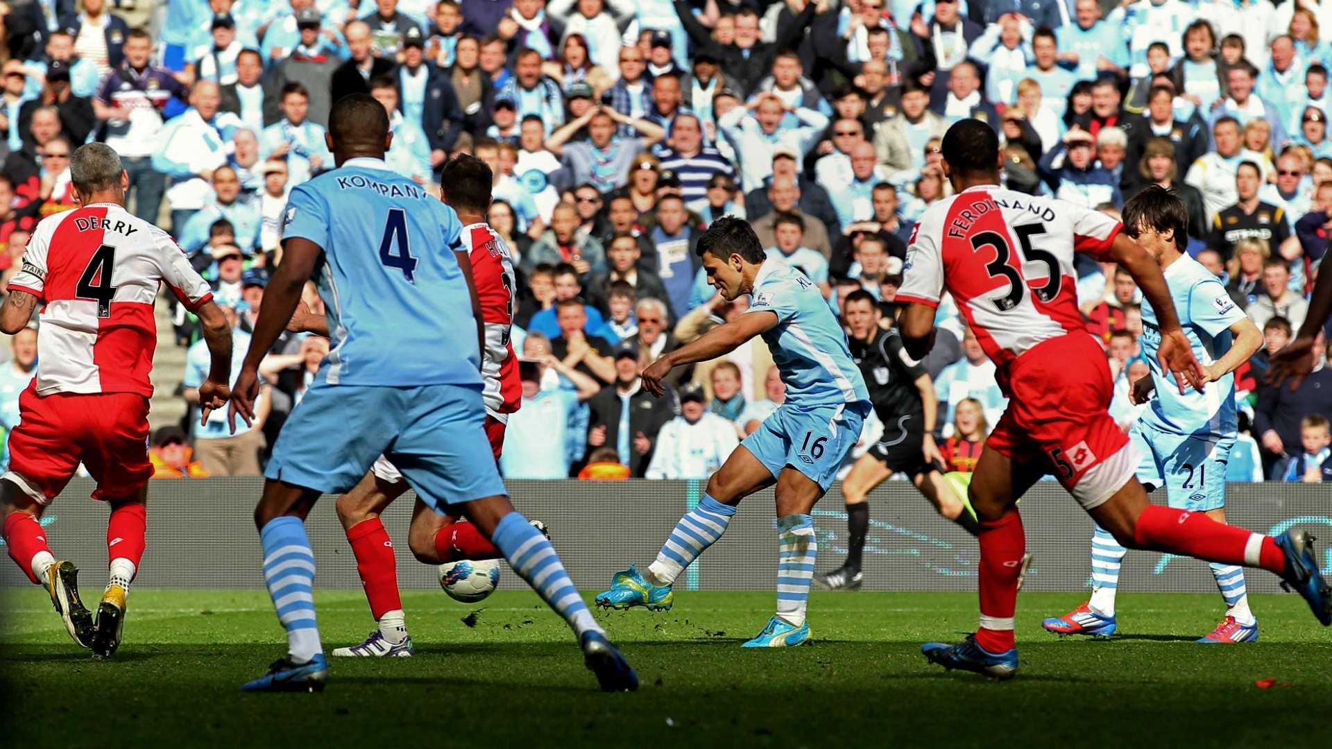 Sergio Aguero Manchester City 2012