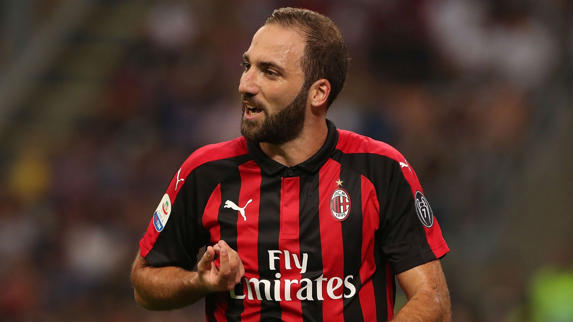 Gonzalo Higuain AC Milan 2018-19