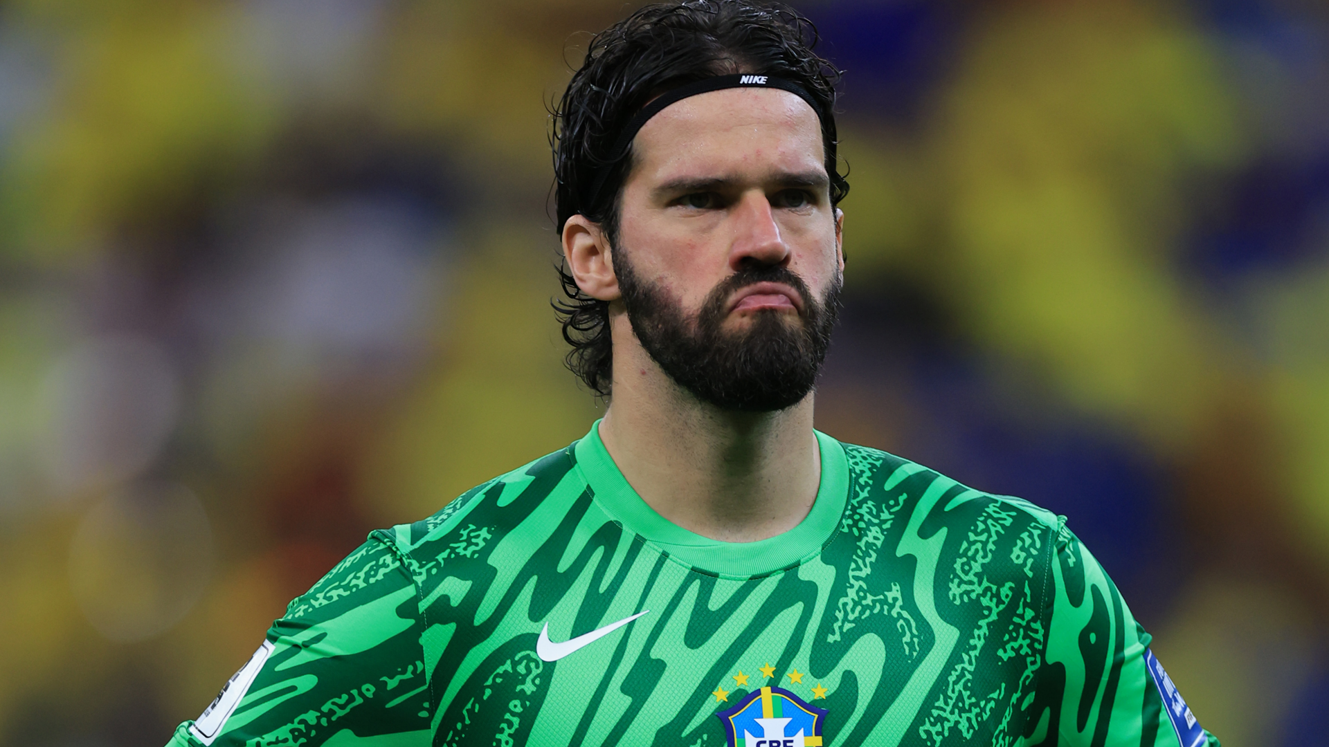 Alisson suffers brutal injury blow! Liverpool goalkeeper forced off on Brazil duty after nasty clash of heads with Colombia's Davinson Sanchez | Goal.com UK