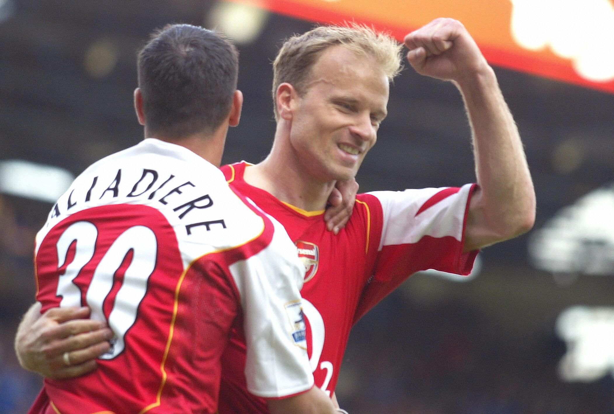 Dennis Bergkamp Arsenal 