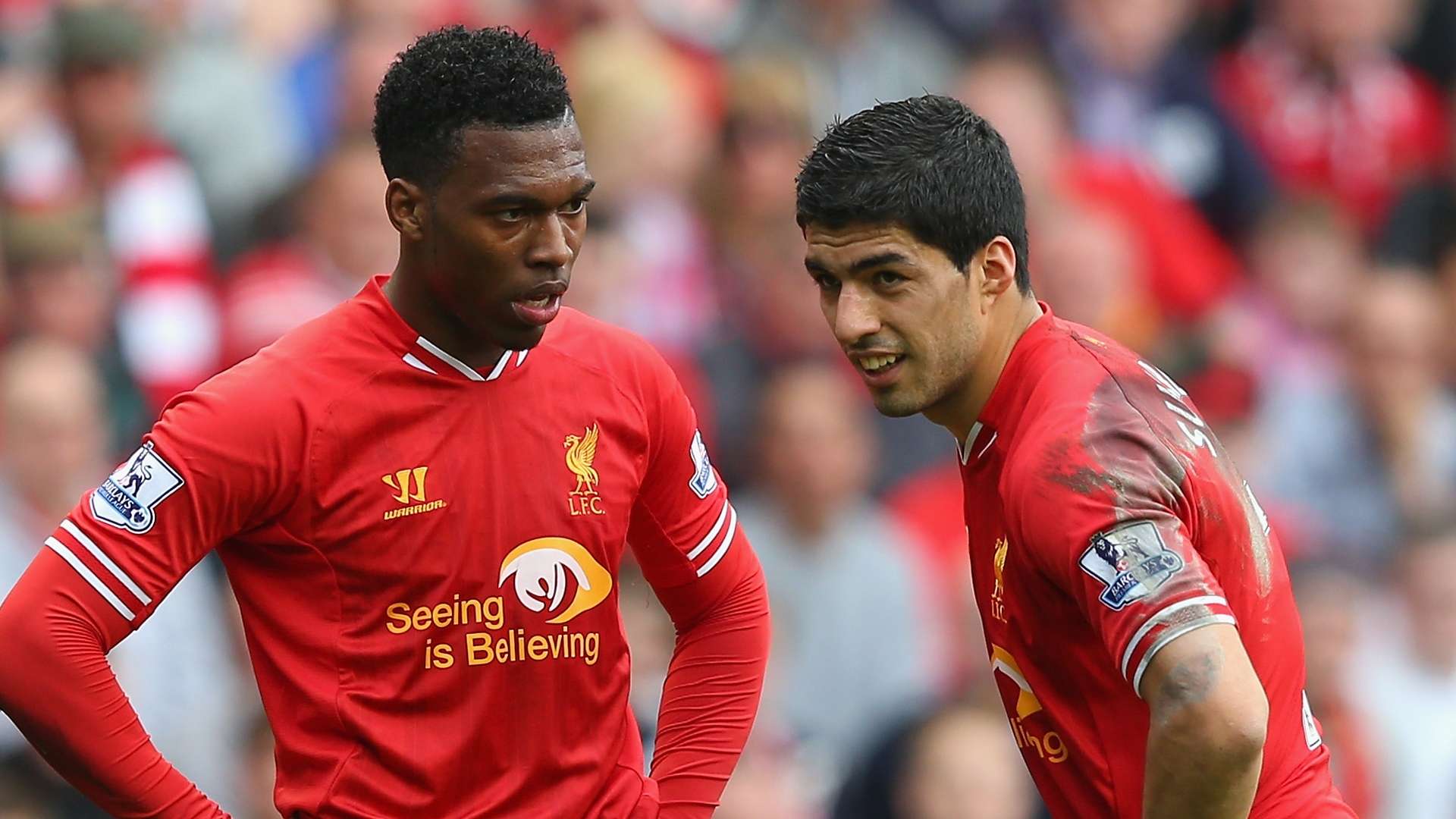 Daniel Sturridge, Luis Suarez, Liverpool