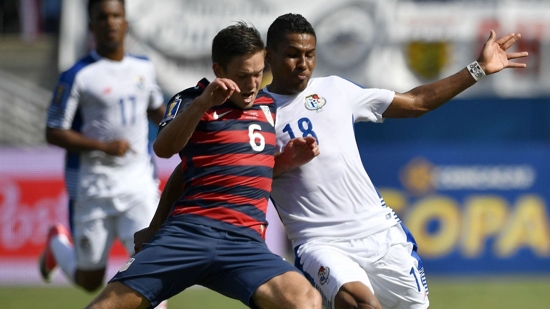 Kelyn Rowe Miguel Camargo USA Panama Gold Cup