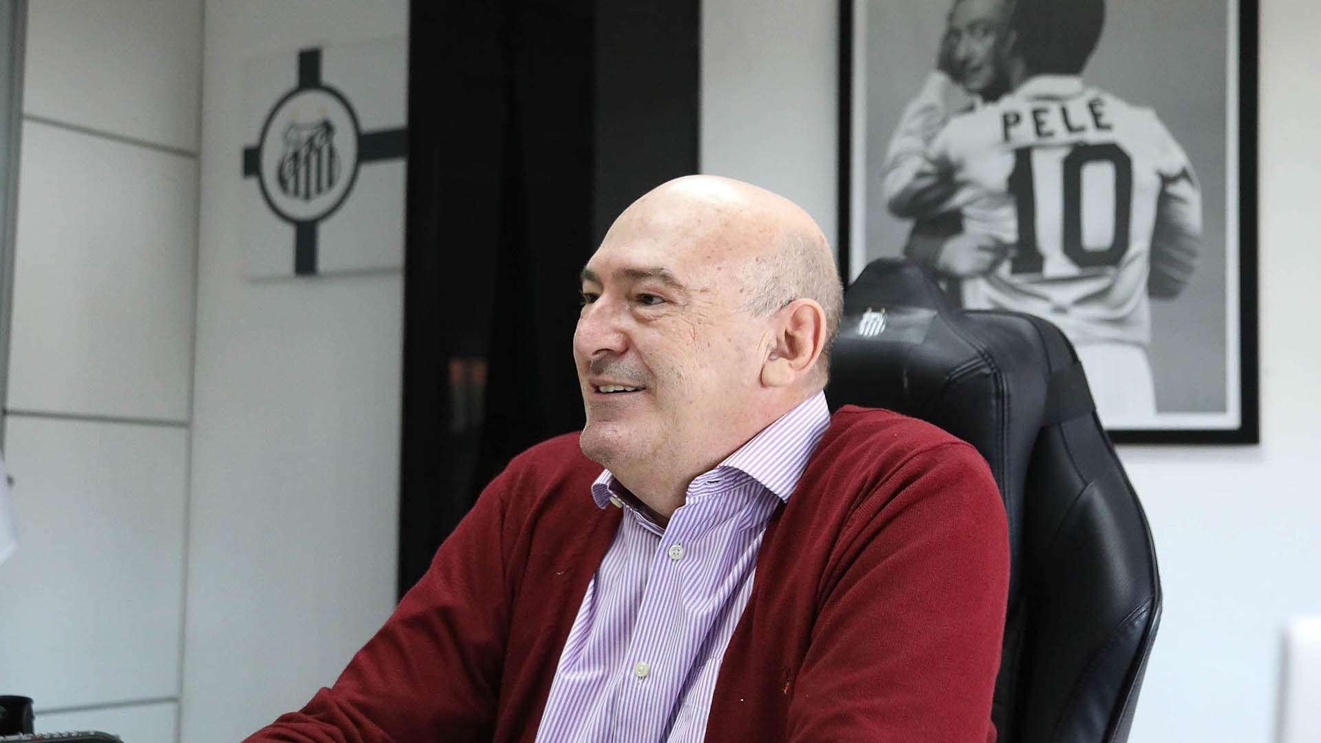 Andrés Rueda, presidente do Santos, 2022