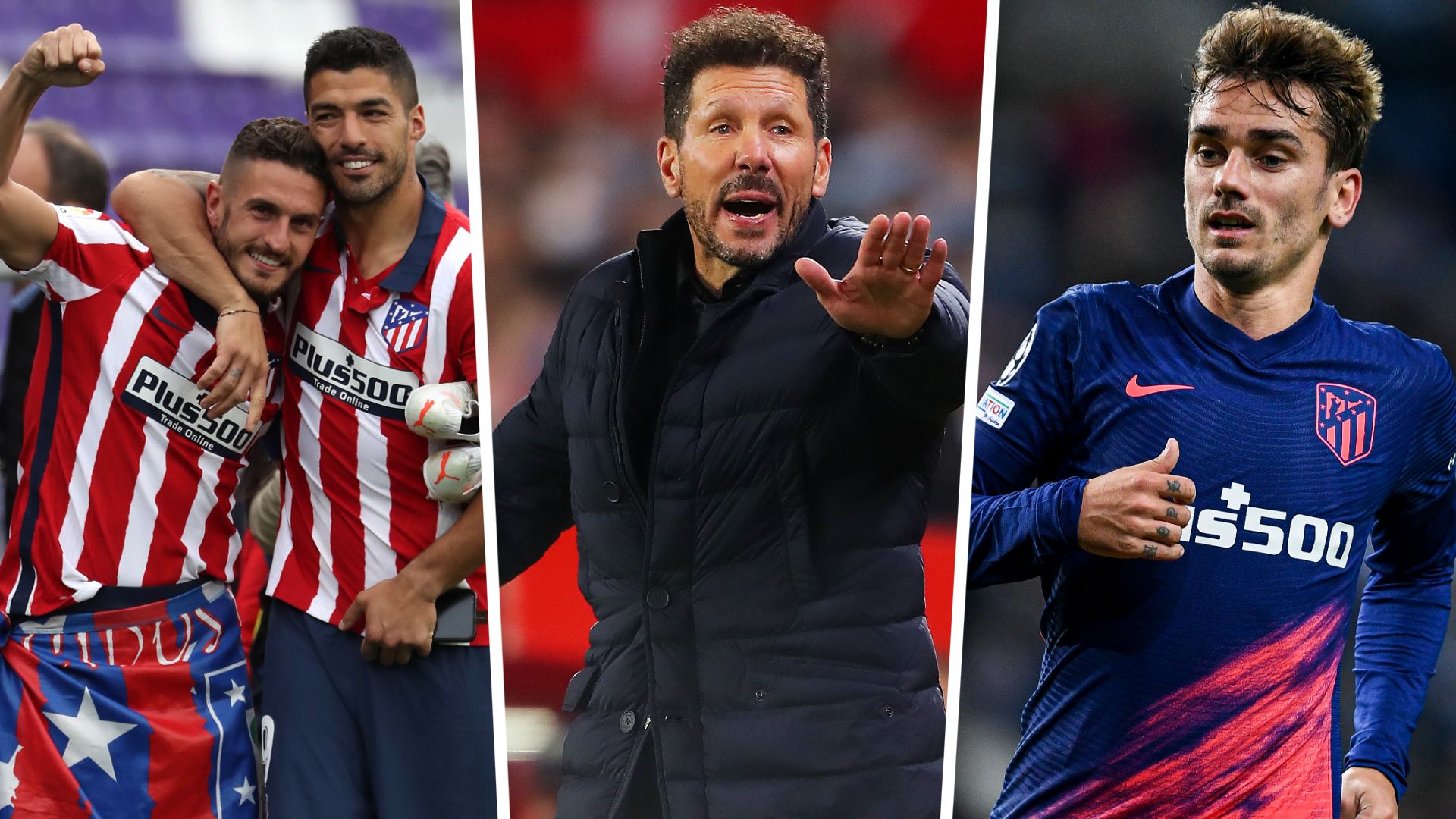 Koke Suárez Simeone Griezmann Atlético