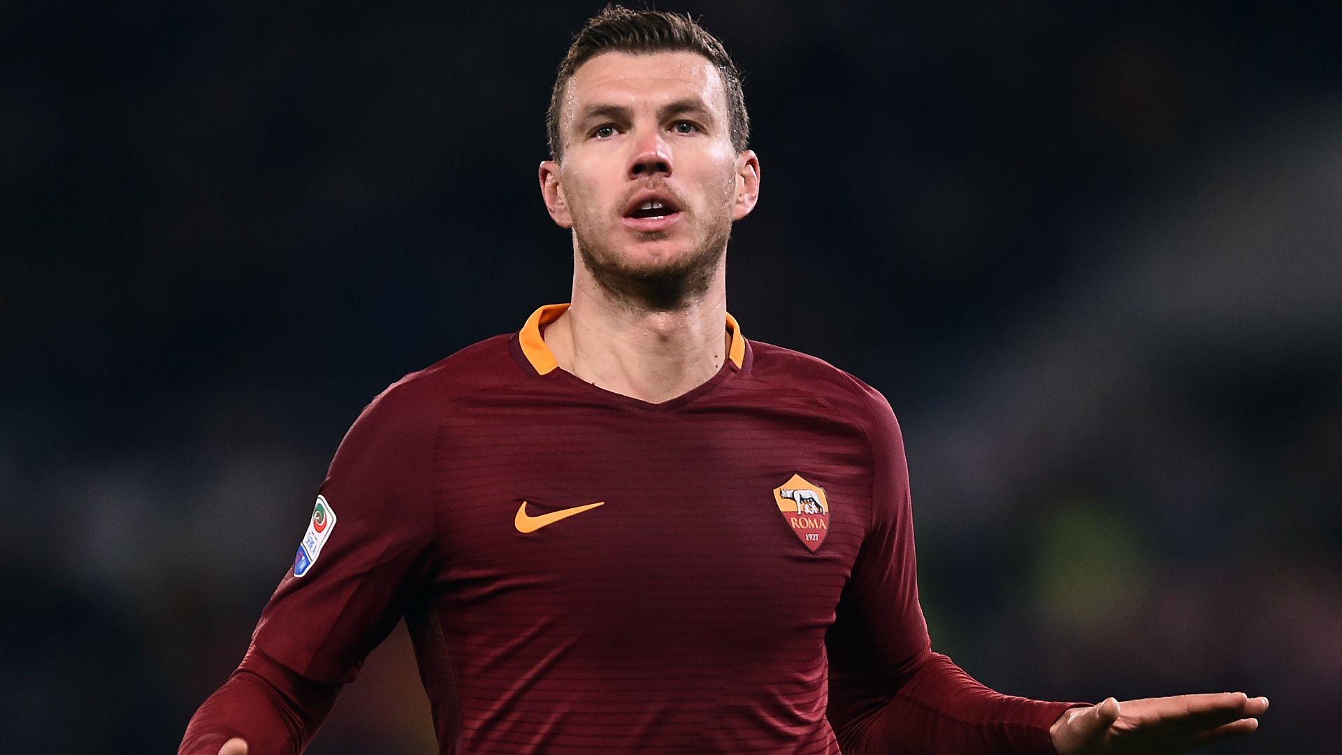Edin Dzeko Roma Fiorentina 07022017