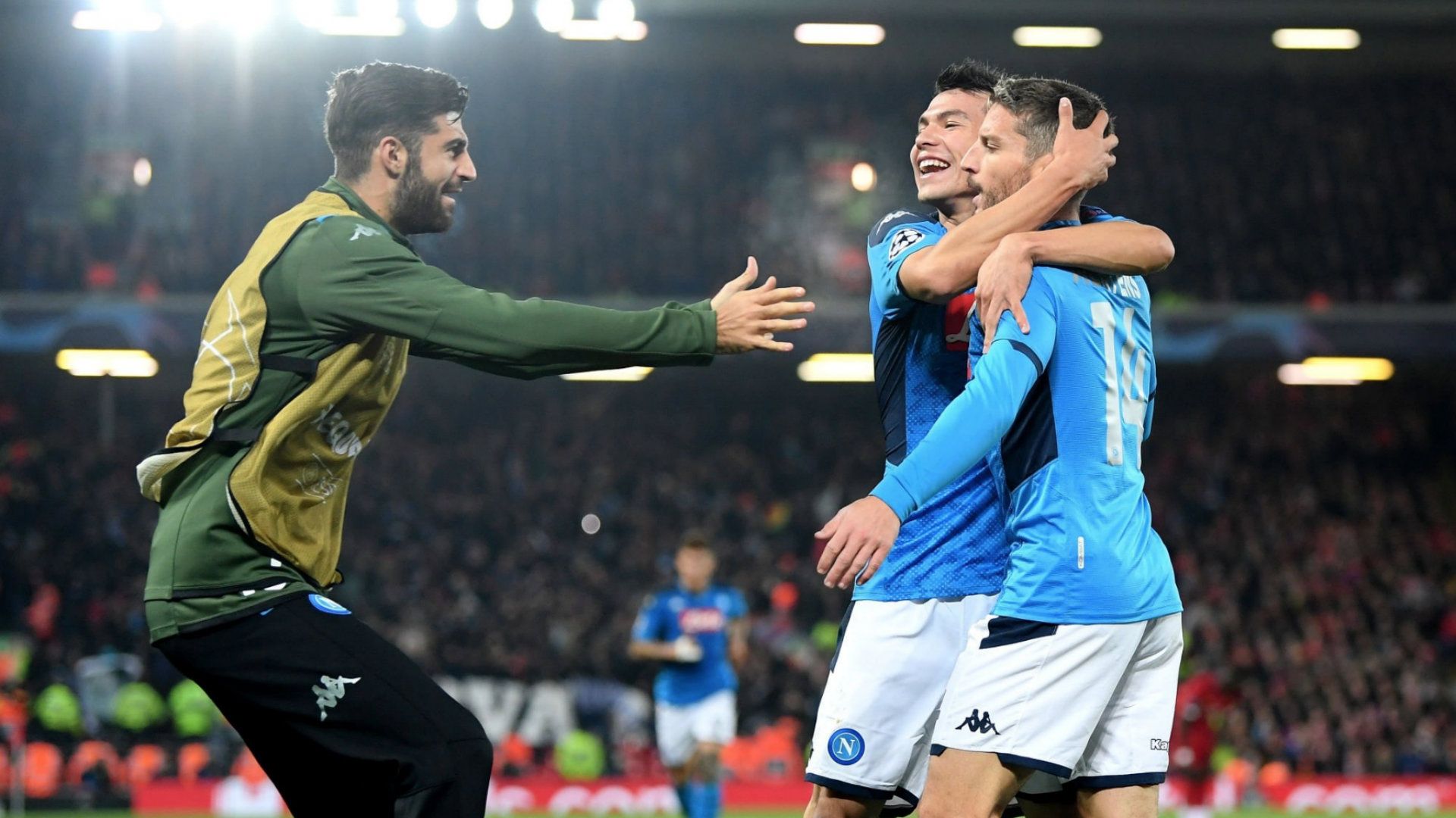 Hirving Lozano Dries Mertens Napoli 271119