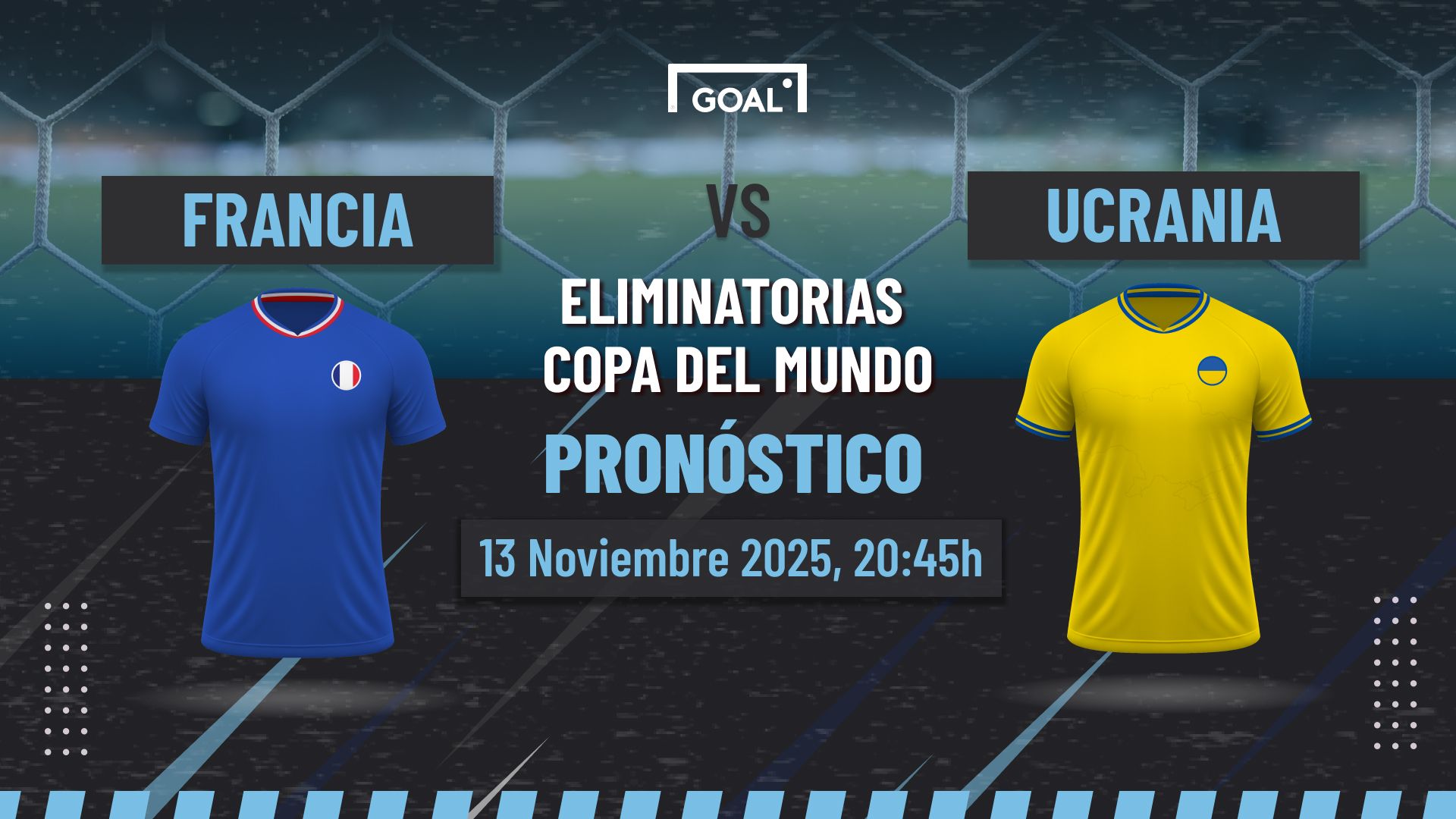 Francia vs Ucrania Pronóstico y Apuestas Eliminatorias Copa del Mundo | 13/11/25