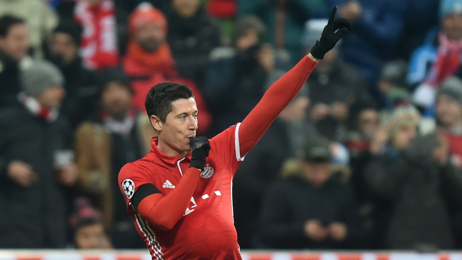 ROBERT LEWANDOWSKI BAYERN MUNCHEN UEFA CHAMPIONS LEAGUE 06122016