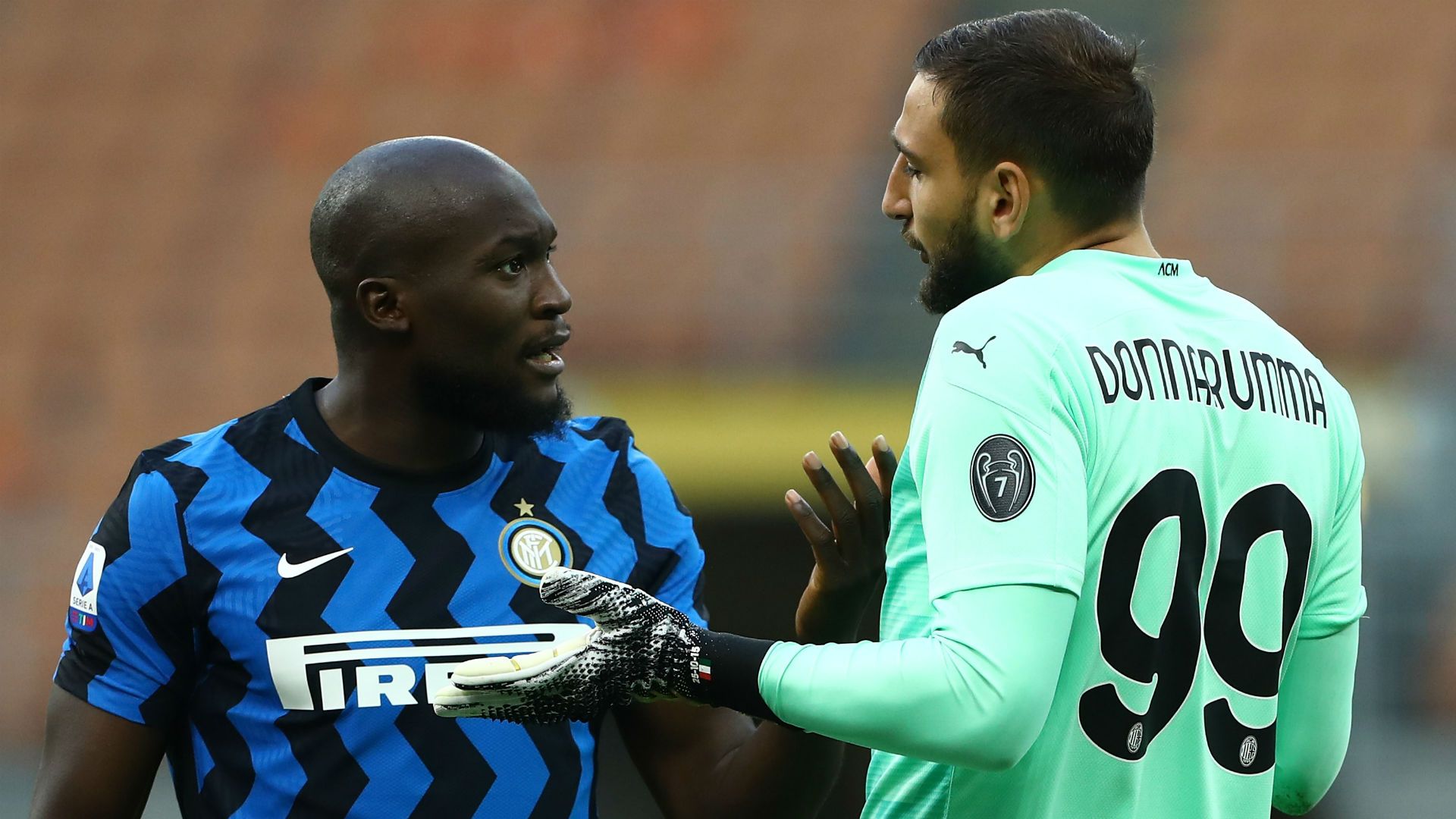 Lukaku Donnarumma Inter Milan