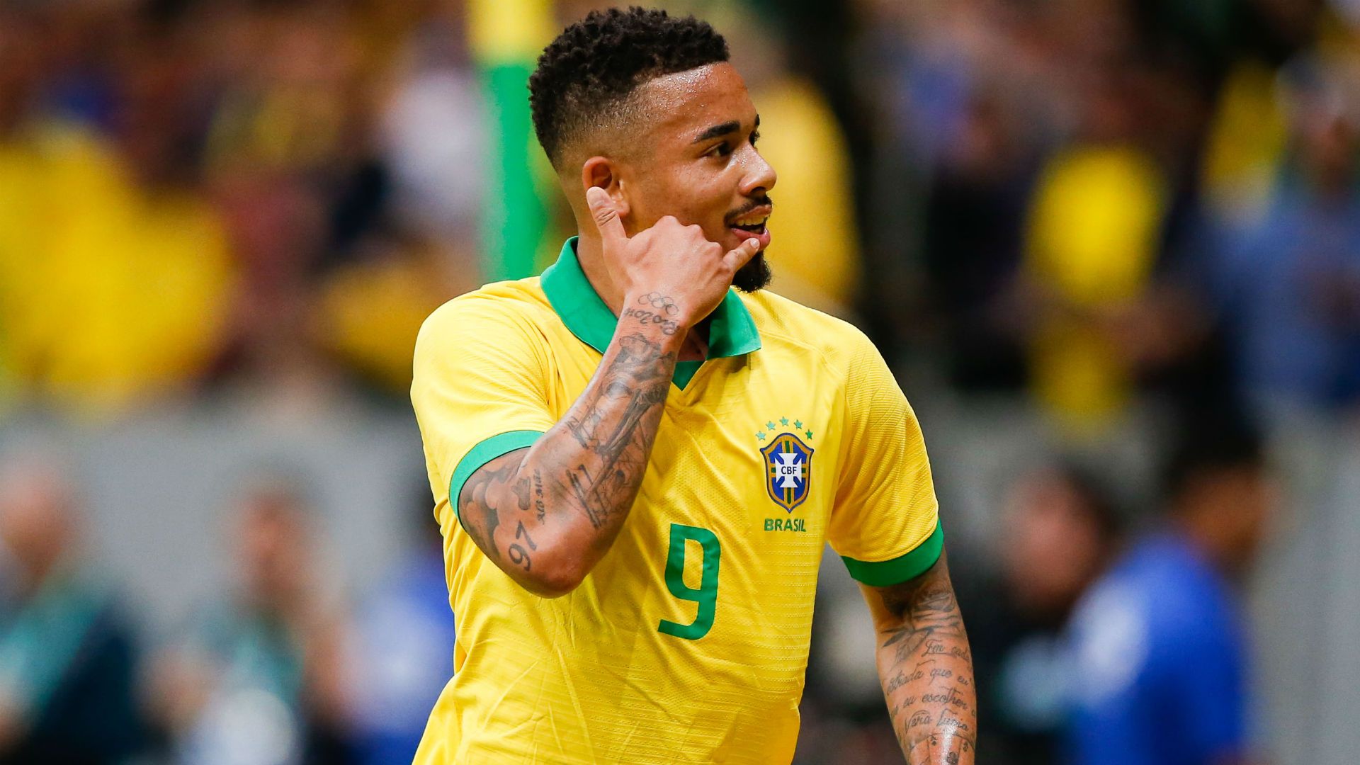 Gabriel Jesus Brazil Qatar friendly 2019