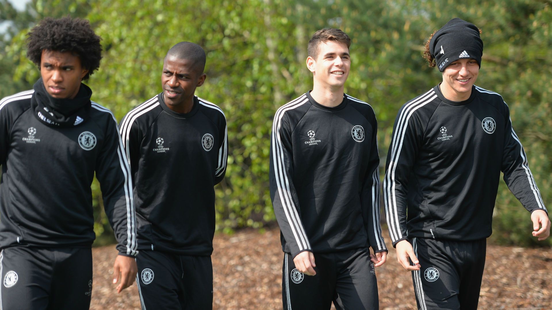 Willian Ramires Oscar David Luiz Chelsea 14-15