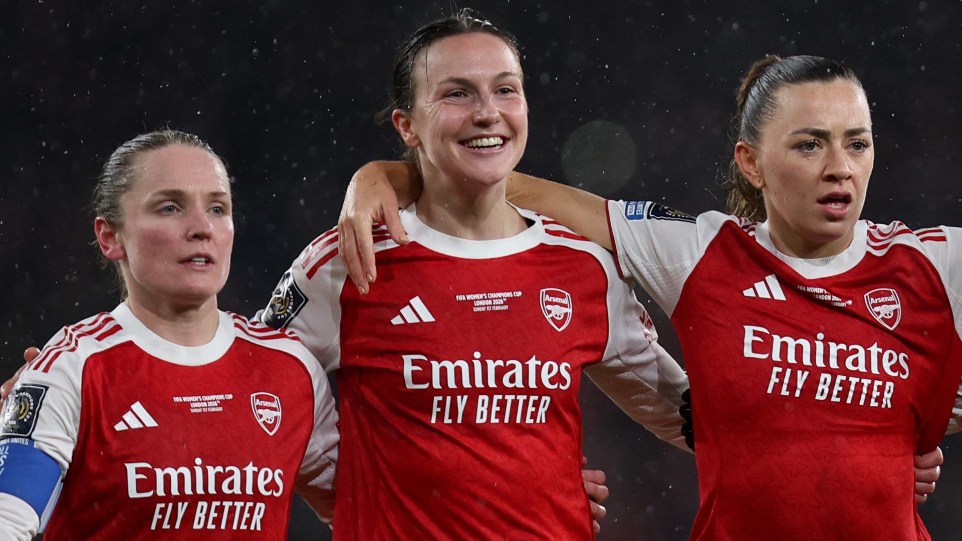 Kim Little Lotte Wubben-Moy Katie McCabe Arsenal Women 2025-26