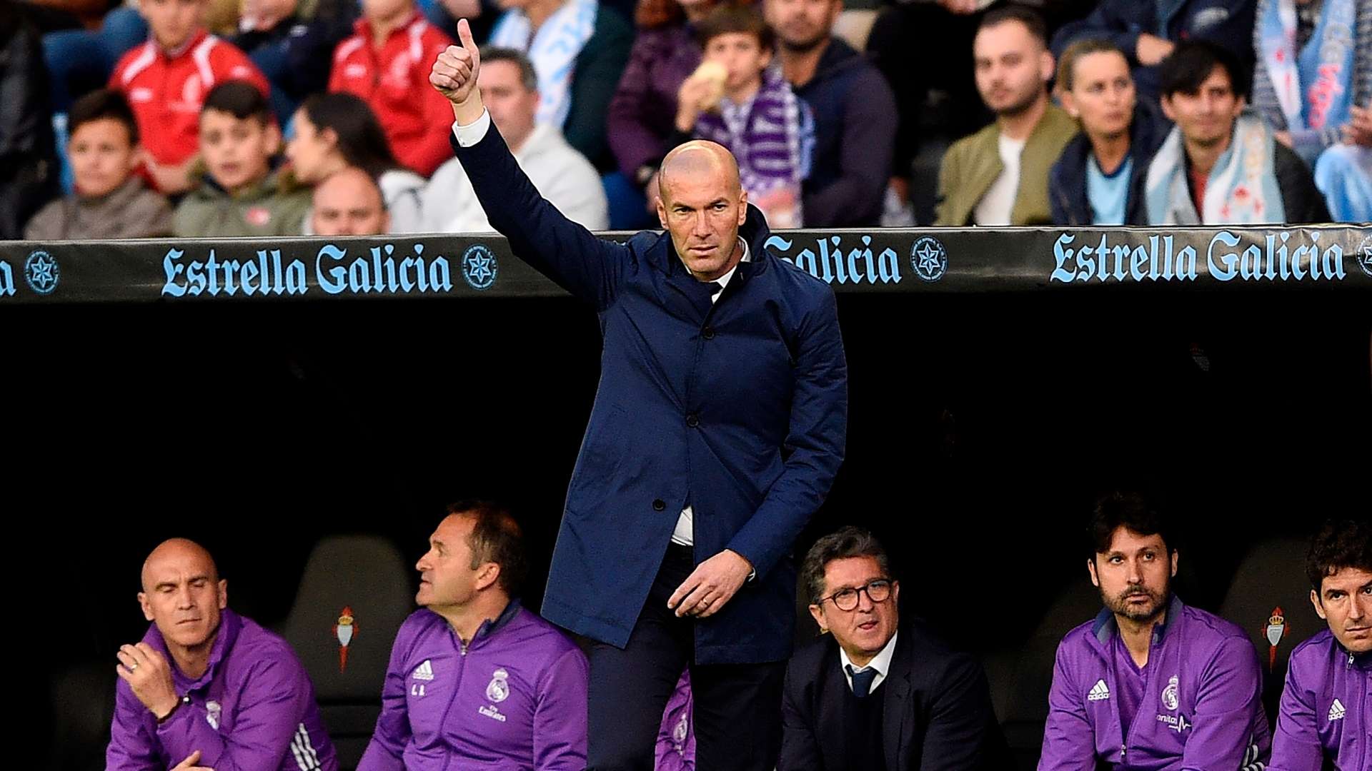 Zinedine Zidane Real Madrid Celta LaLiga 17052017