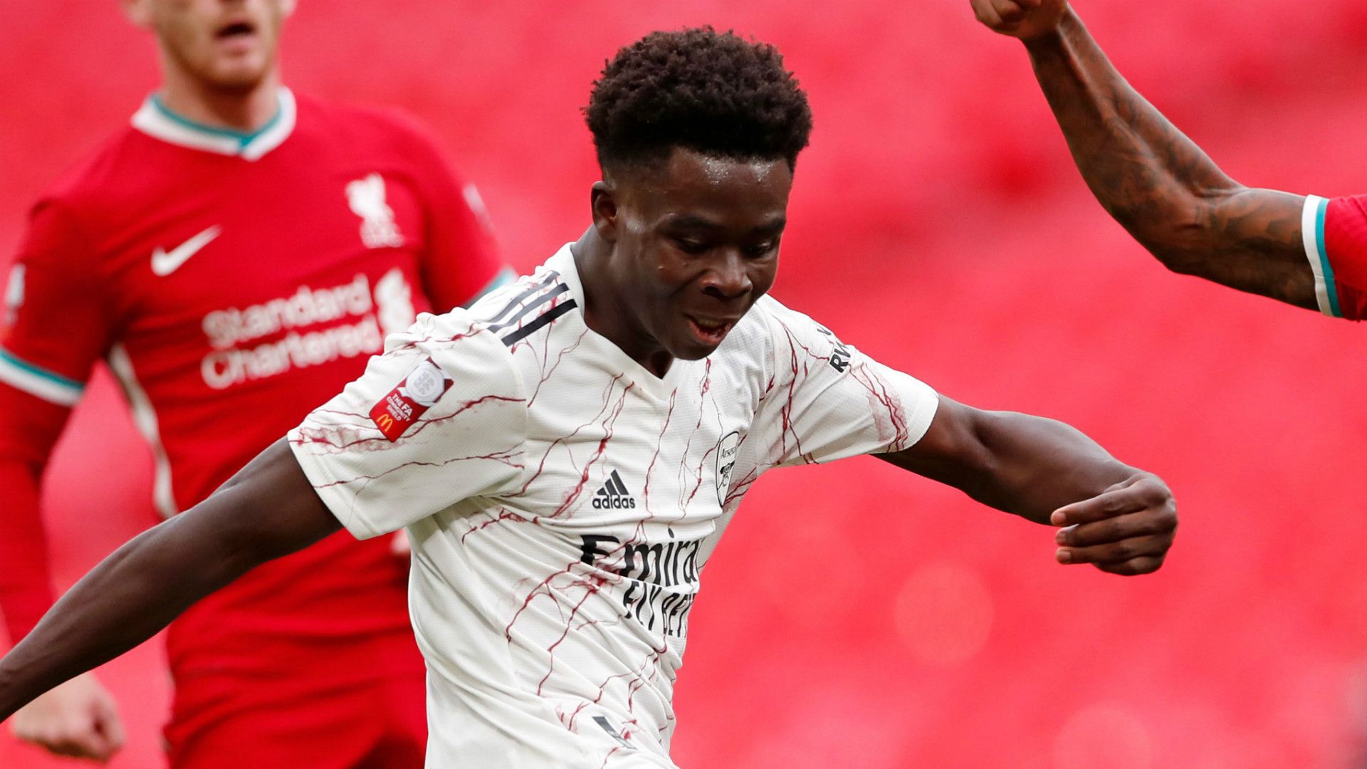 Bukayo Saka Arsenal 2020-21