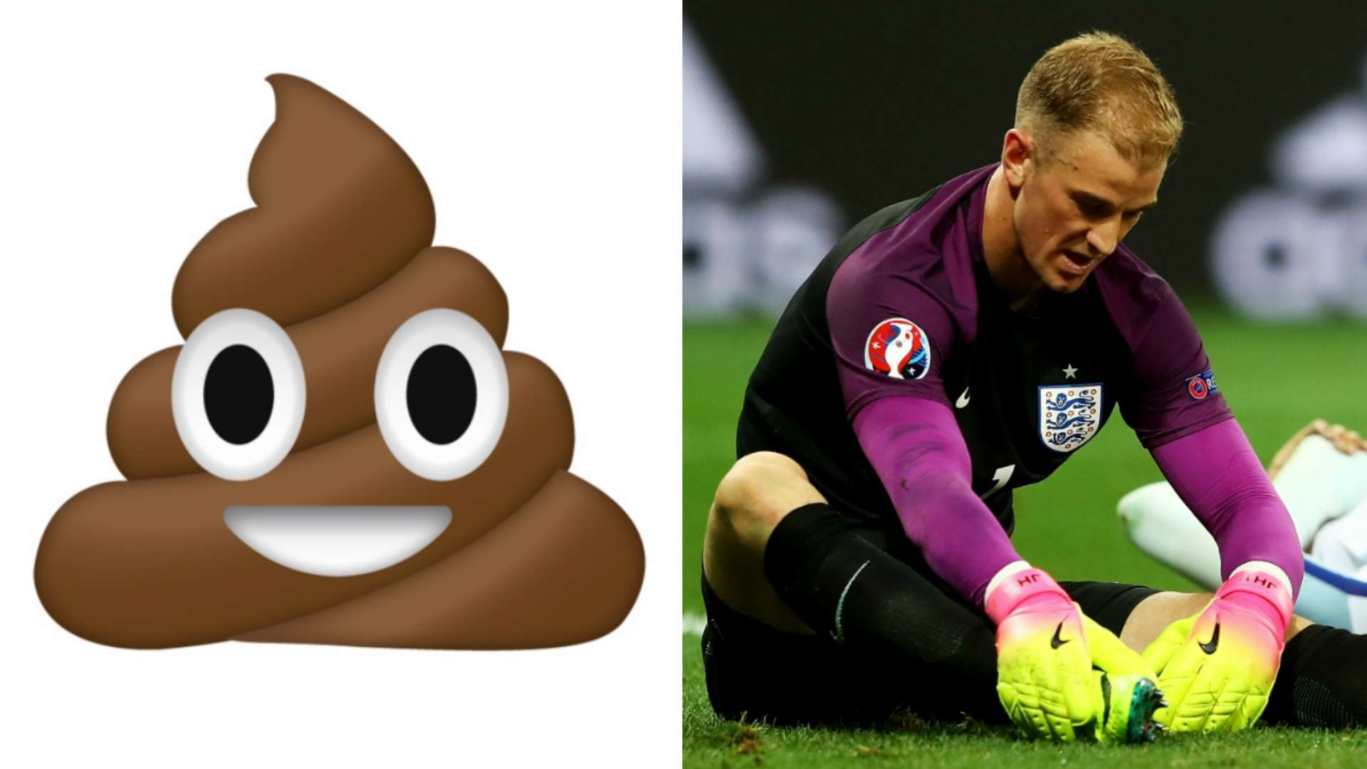 Joe Hart Pile of Poo emoji