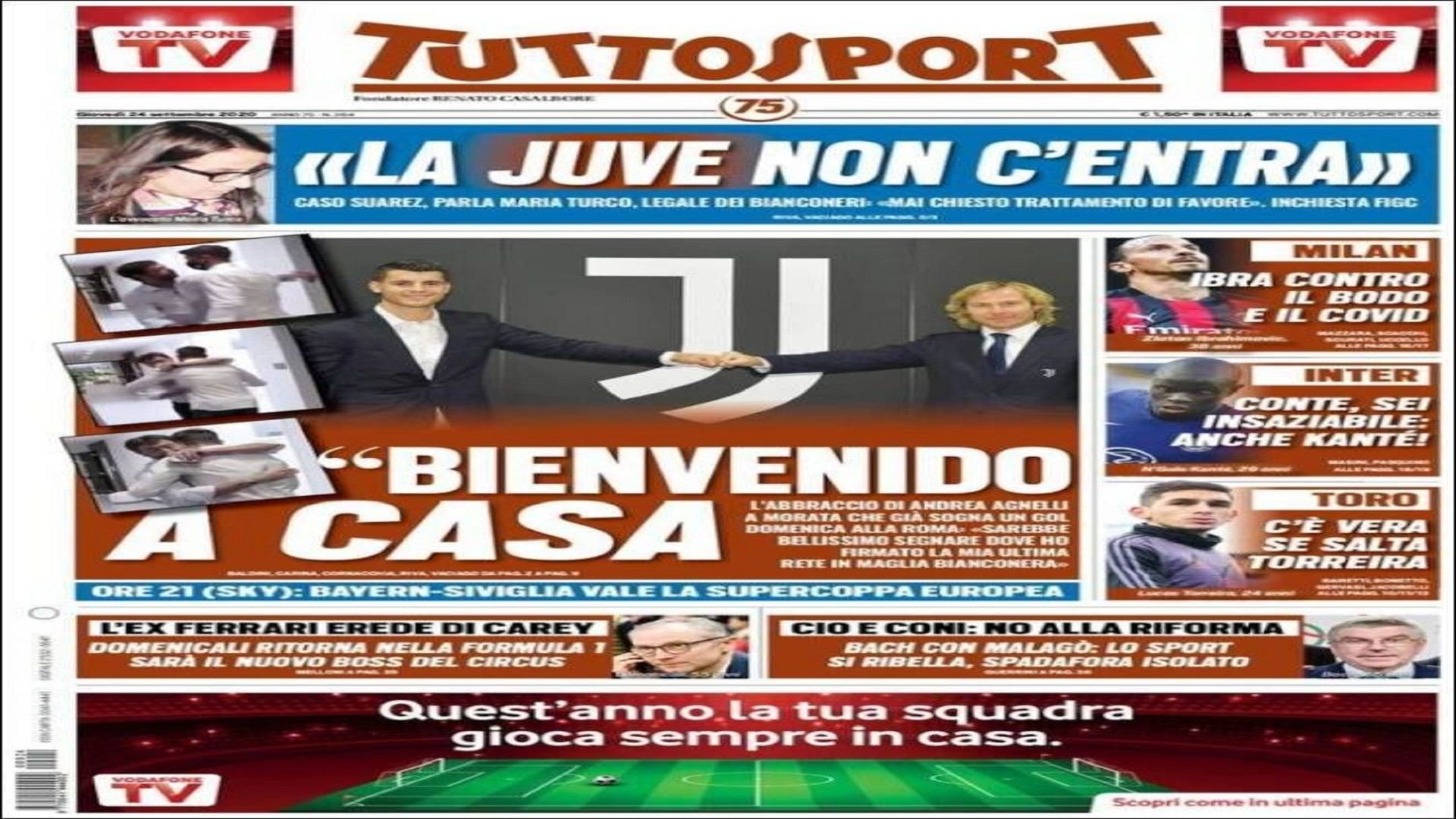 24 Sep Tuttosport