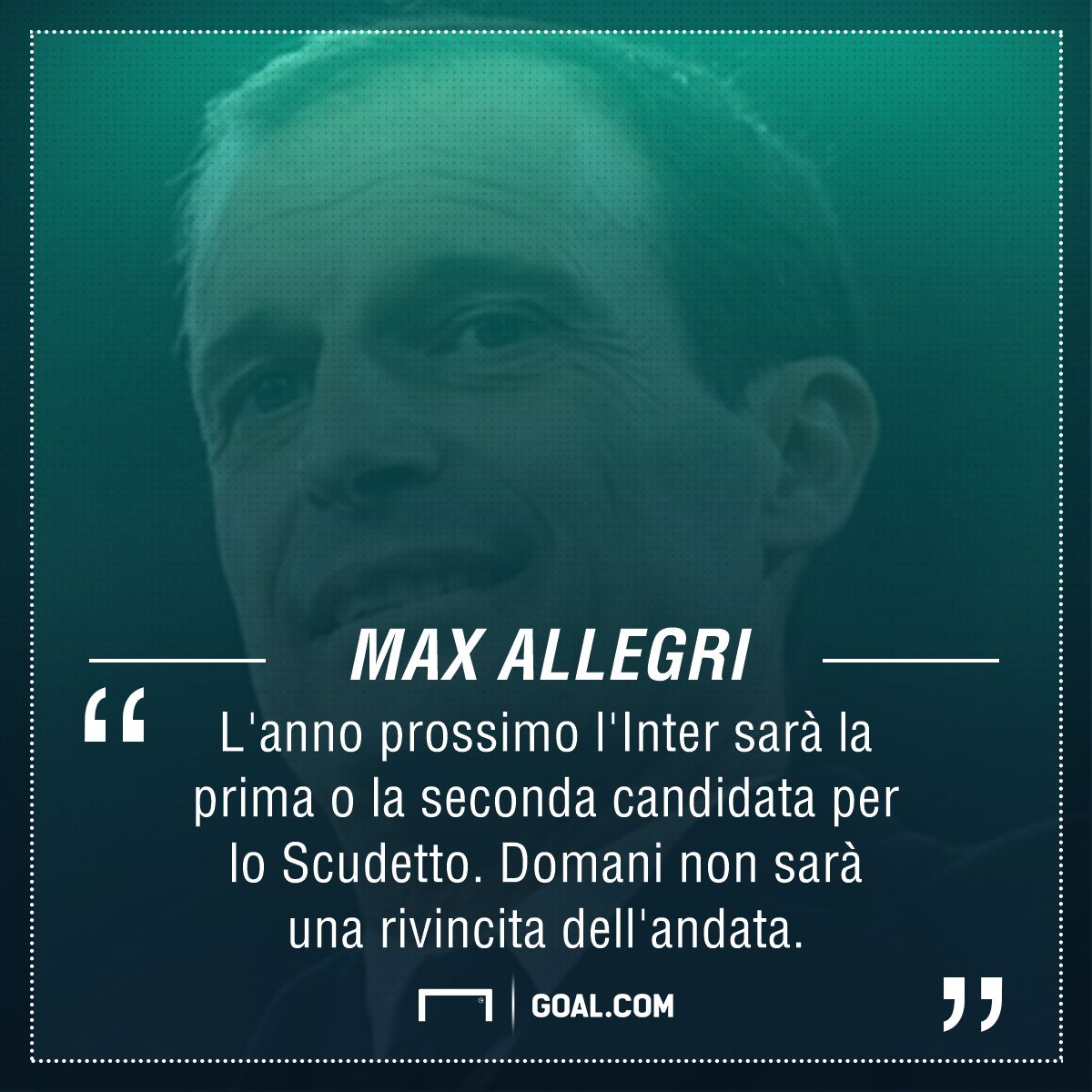 Allegri -Juve-Inter