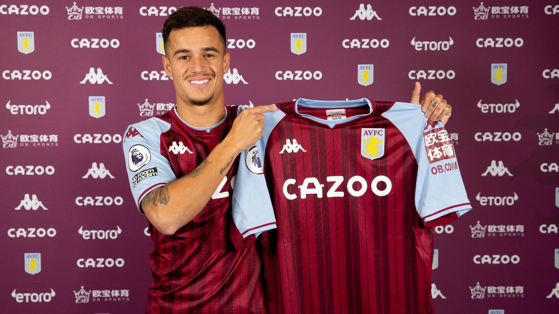 Philippe Coutinho Aston Villa 2021-22