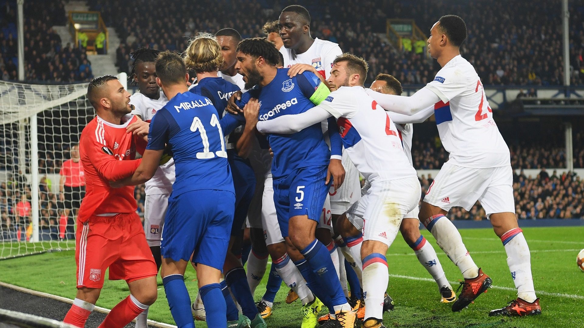 2017-10-20 Everton Ashley Williams Lyon