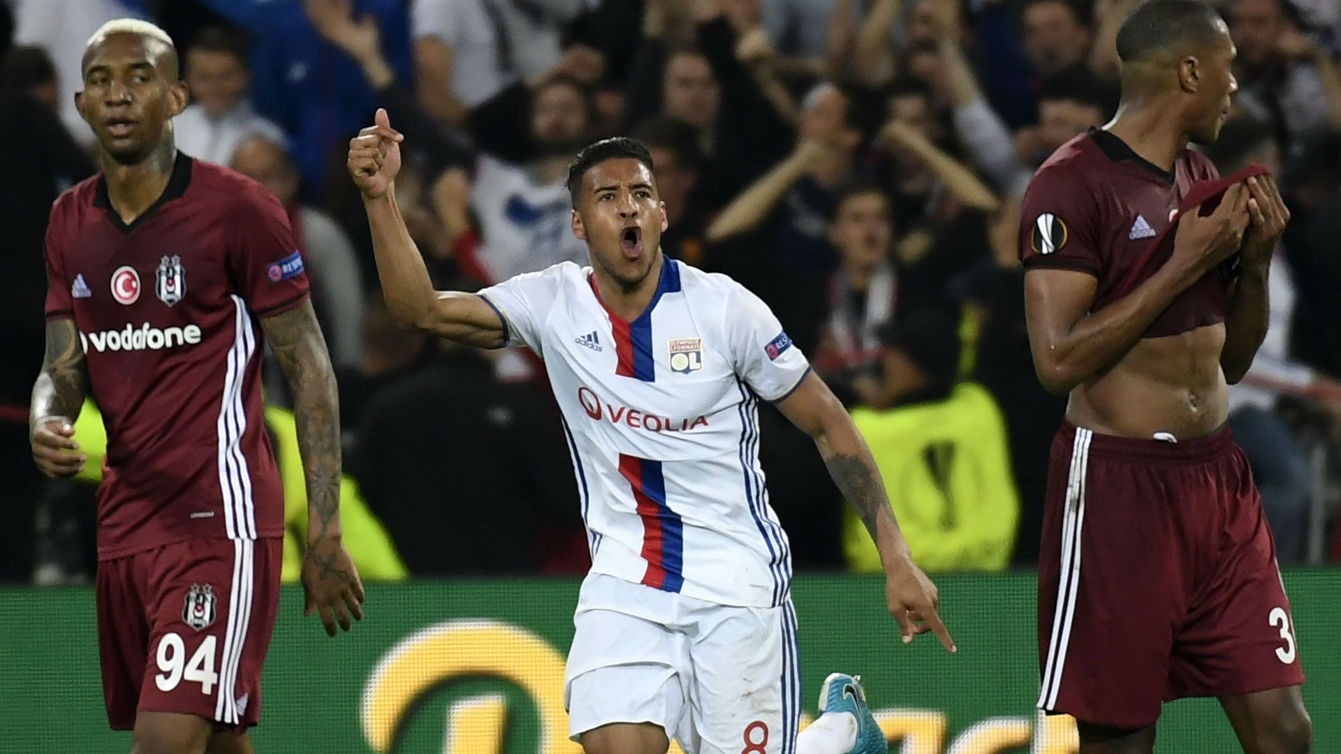 Corentin Tolisso Lyon Besiktas UEFA Europa League 13042017