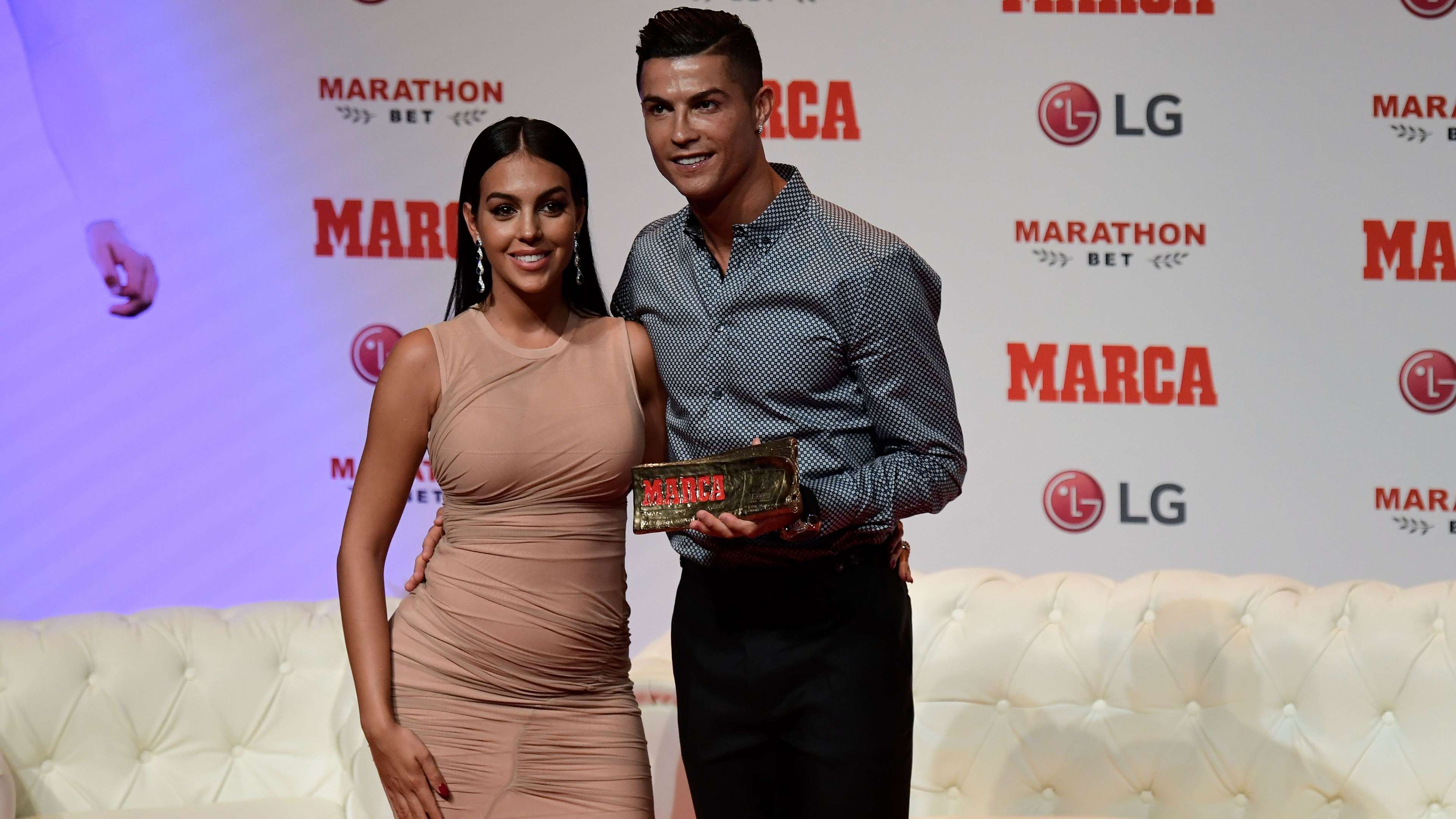 Cristiano Ronaldo Georgina Marca Award 2019 Rodriguez