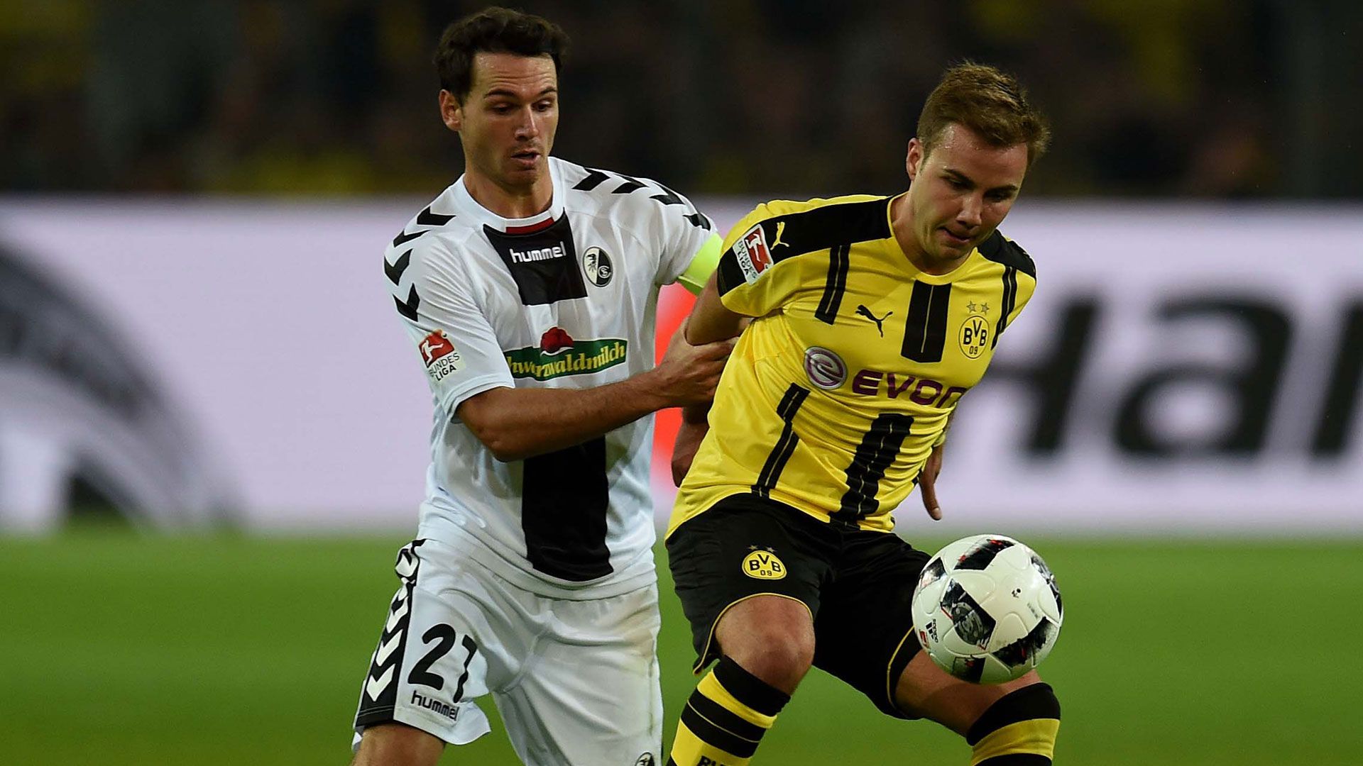 Mario Götze Borussia Dortmund SC Freiburg Bundesliga 13092016