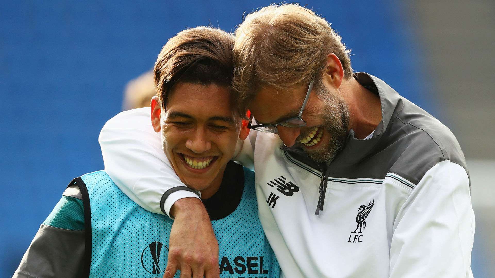 Firmino Klopp treino Liverpool 08 10 2016