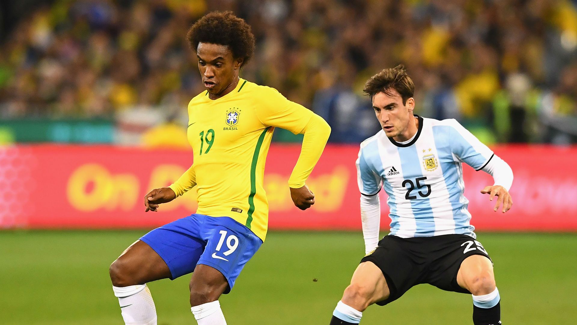 Willian Brazil Argentina
