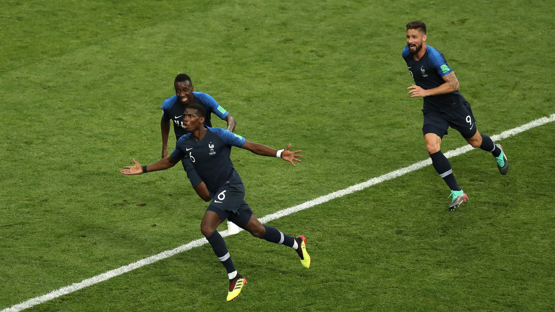 Frankreich Kroatien Pogba 15072018