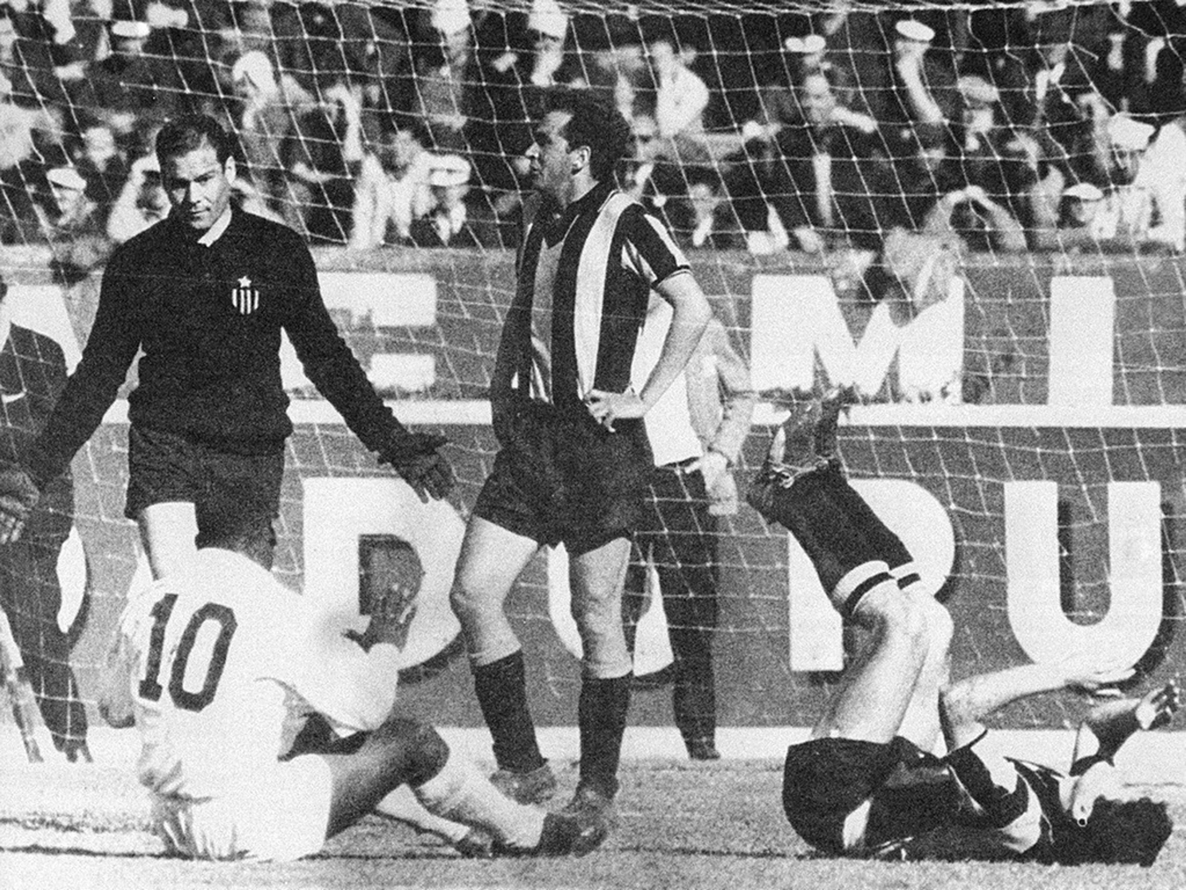 Santos Peñarol Copa Libertadores 1962 Incidents