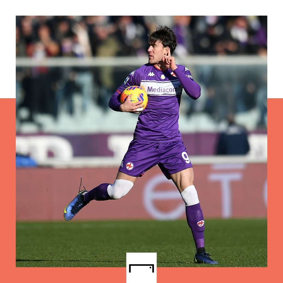 Dusan Vlahovic Fiorentina 2021-22 GFX