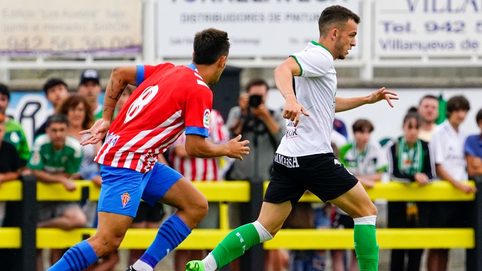 Racing Santander vs. Sporting Gijón pretemporada 2022
