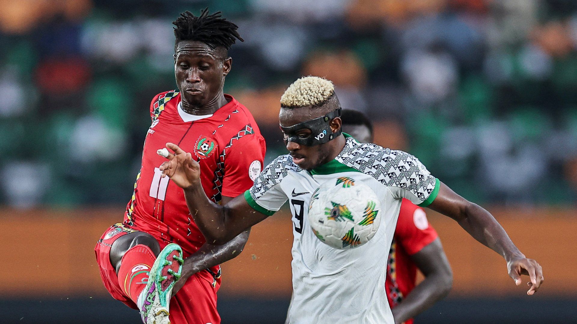 Marciano Tchami Victor Osimhen Guinea-Bissau Nigeria Afcon 2023